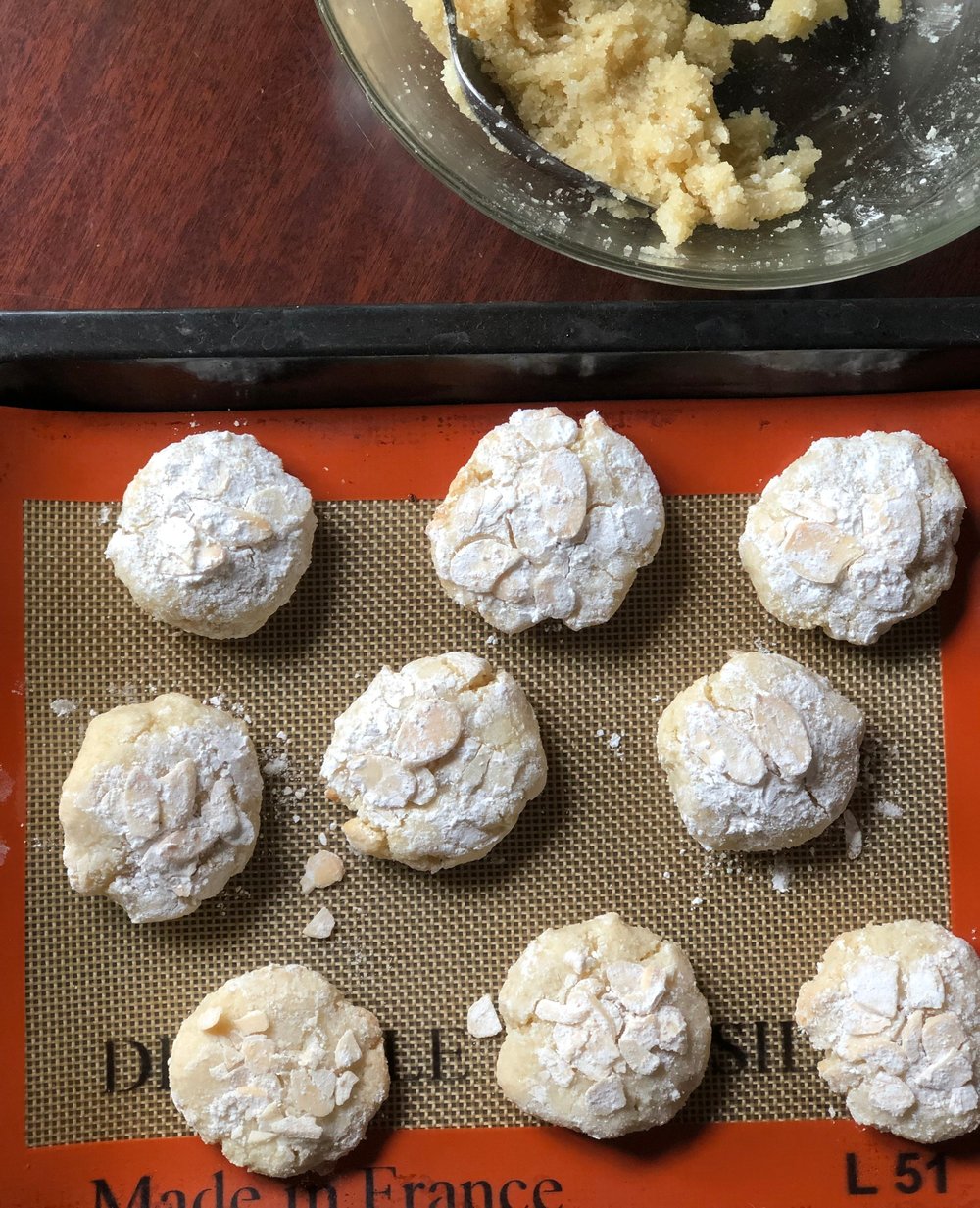 Sicilian Almond Cookies - Paste alle Mandorle