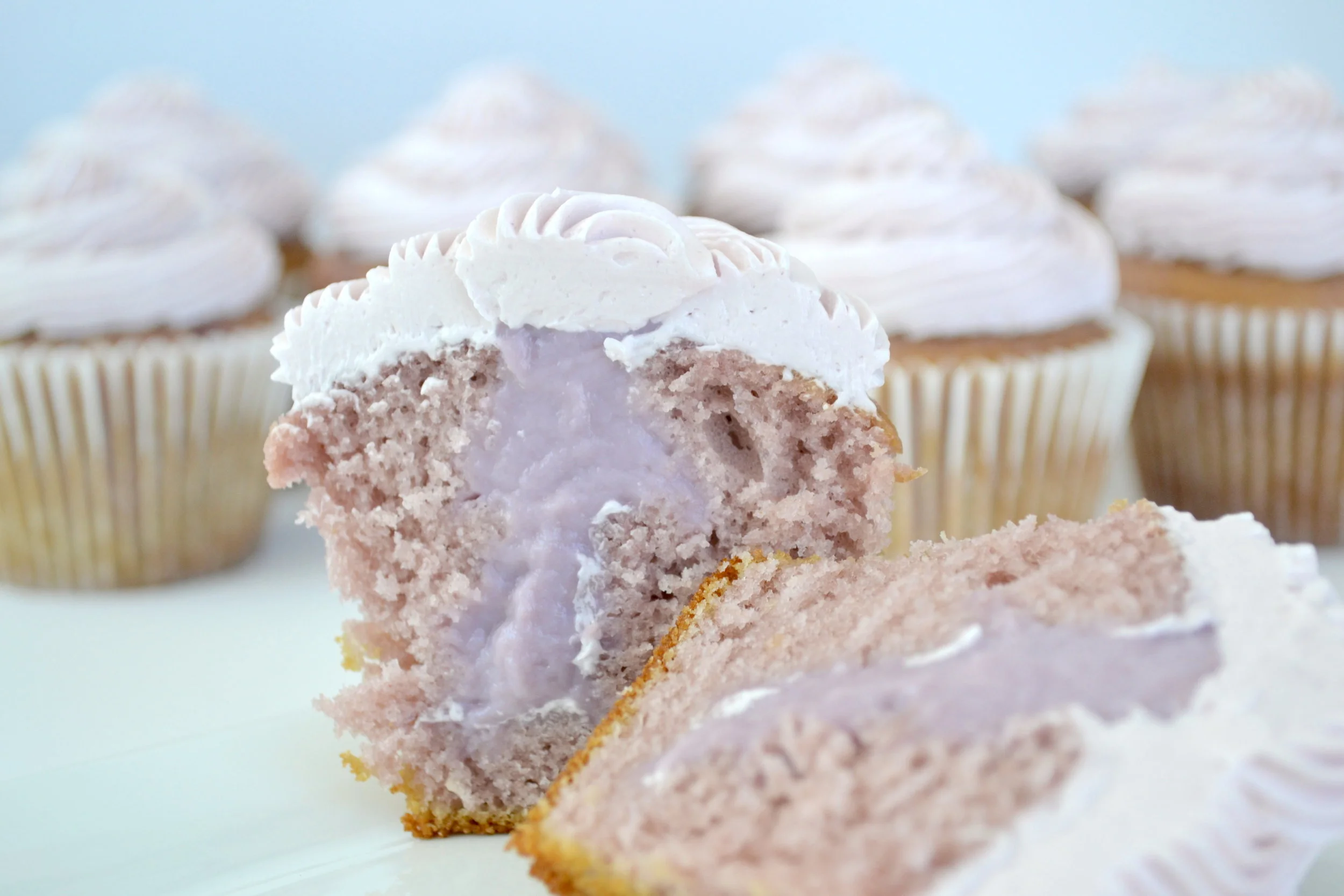Taro Cupcakes