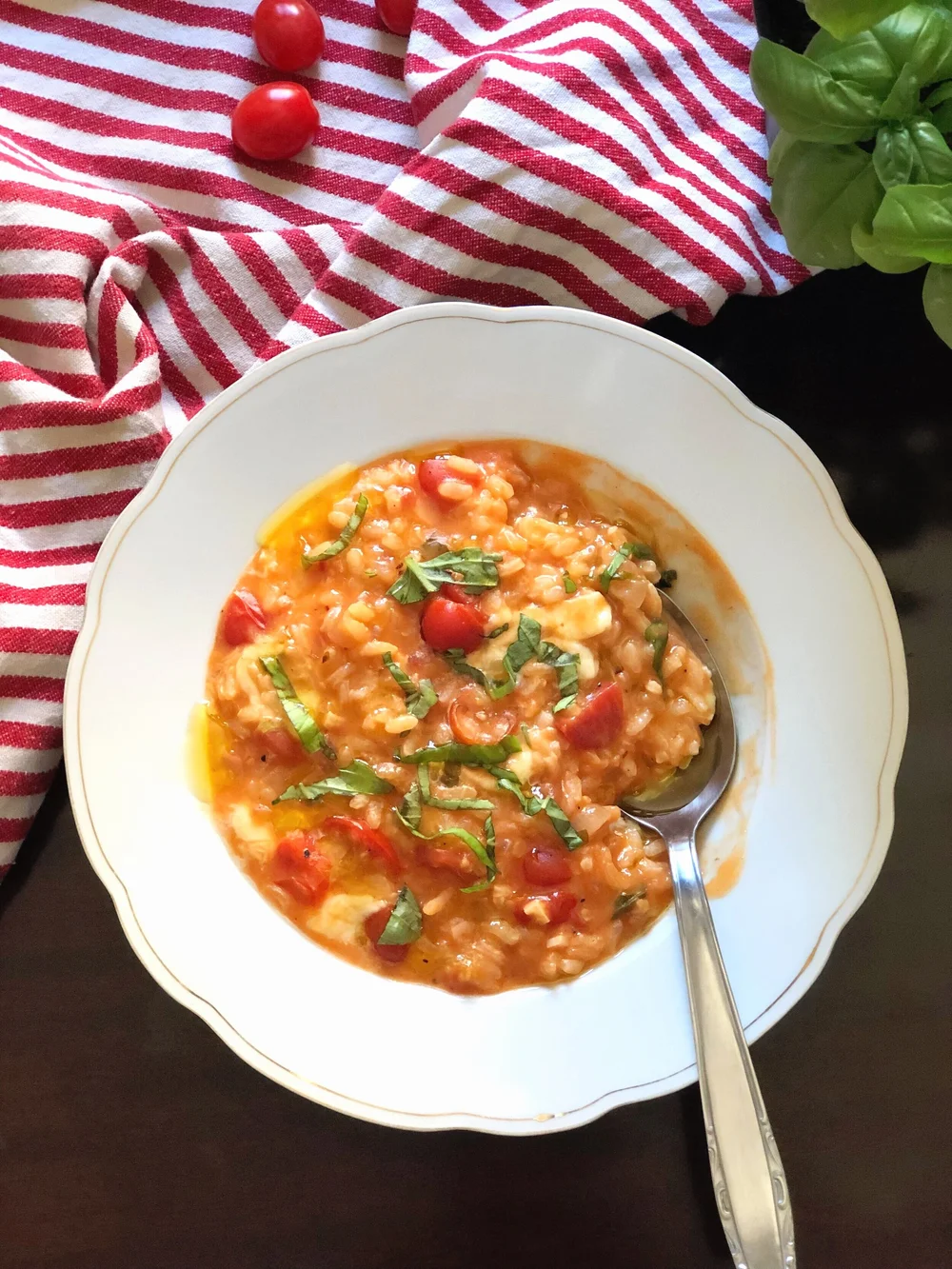 Caprese Risotto — JennyBlogs