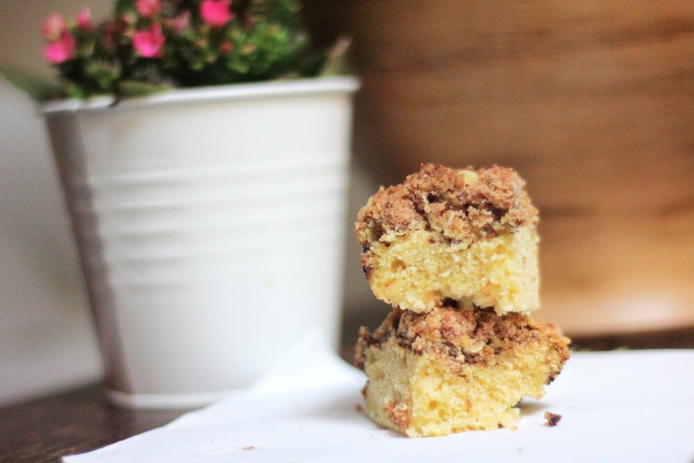 Cinnamon Streusel Coffee Cake