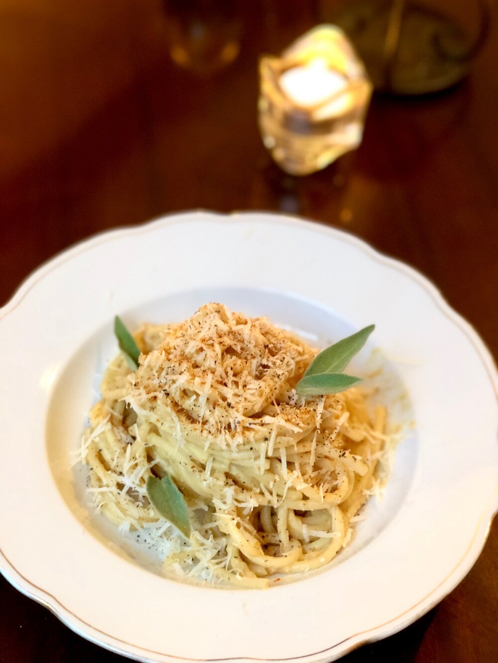 Butternut Squash and Sage Pasta