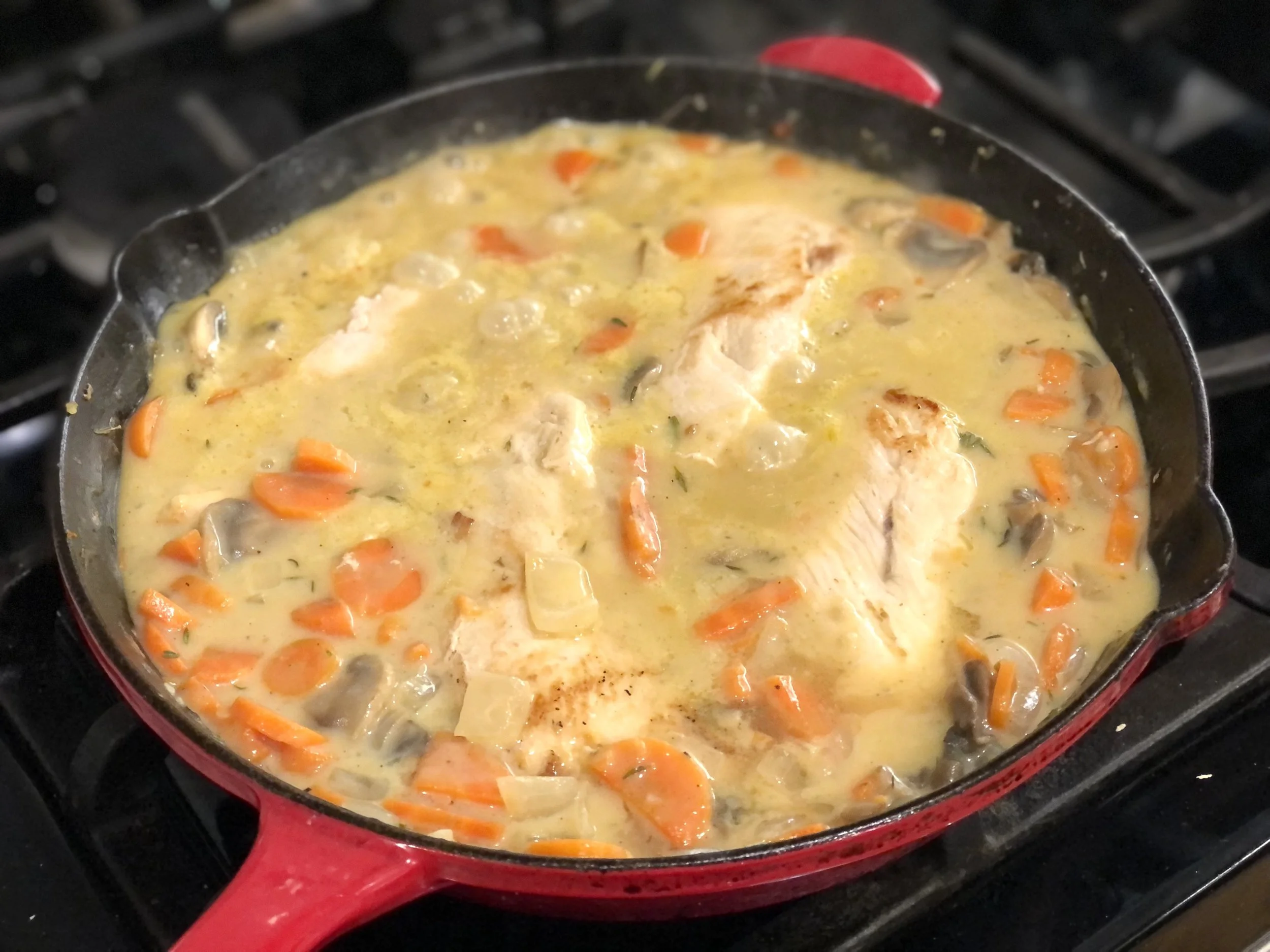 Chicken Fricassée