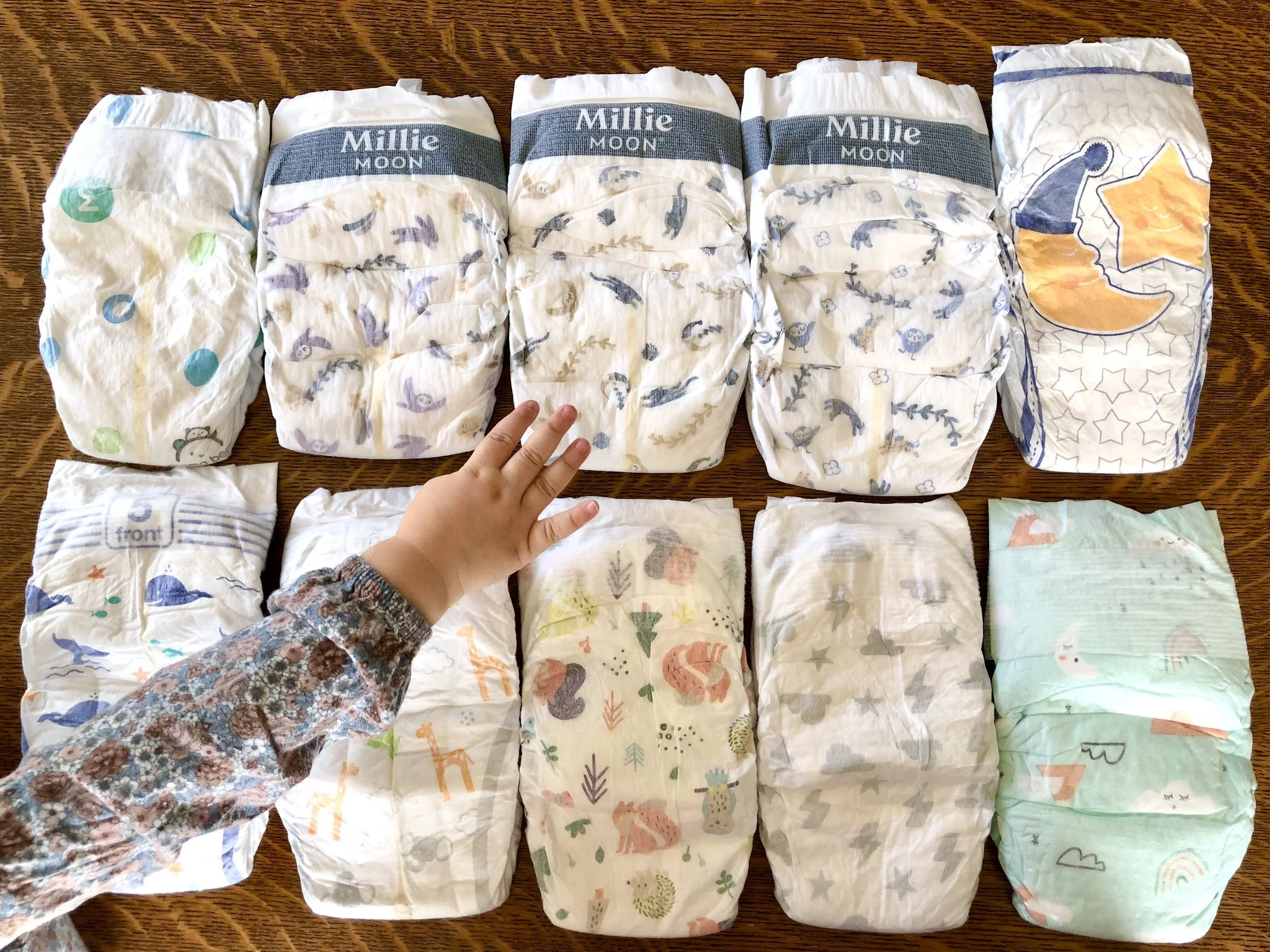 50 Diaper Comparison