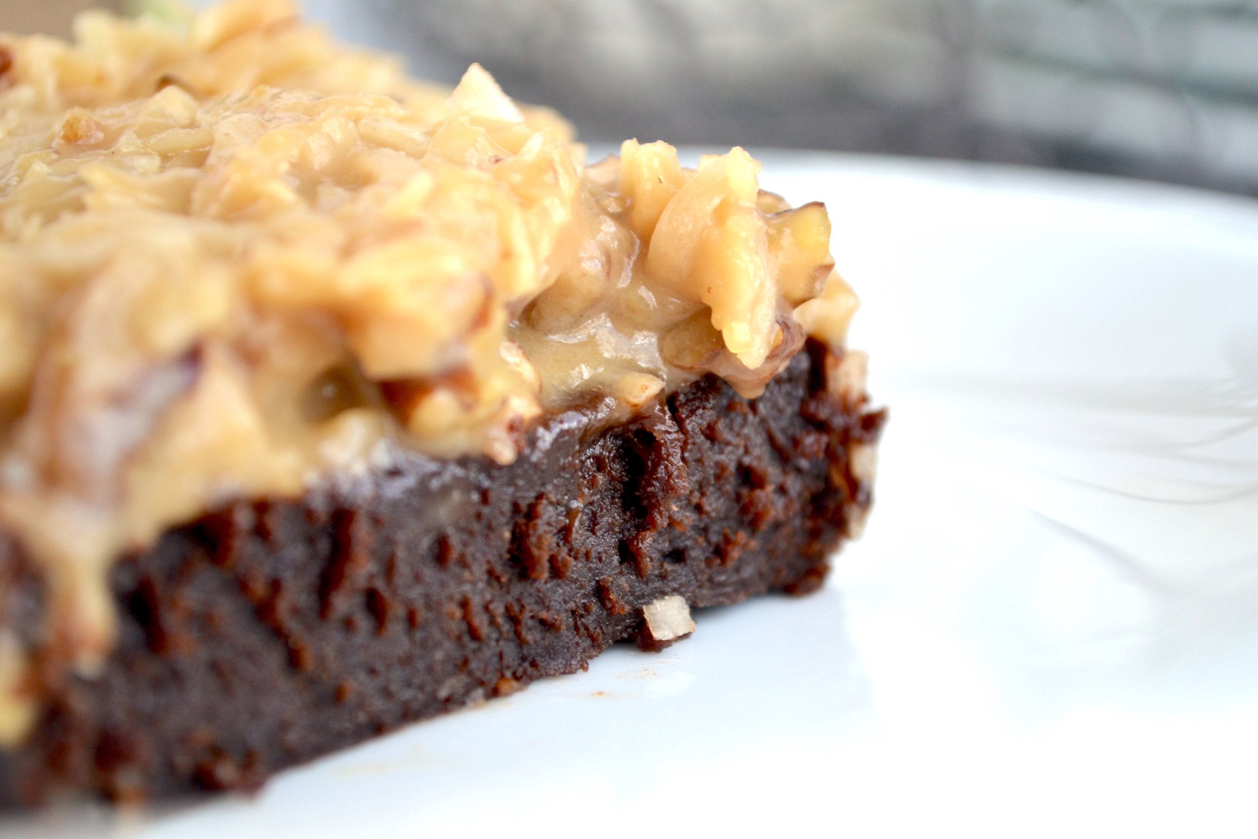 German Chocolate Brownies