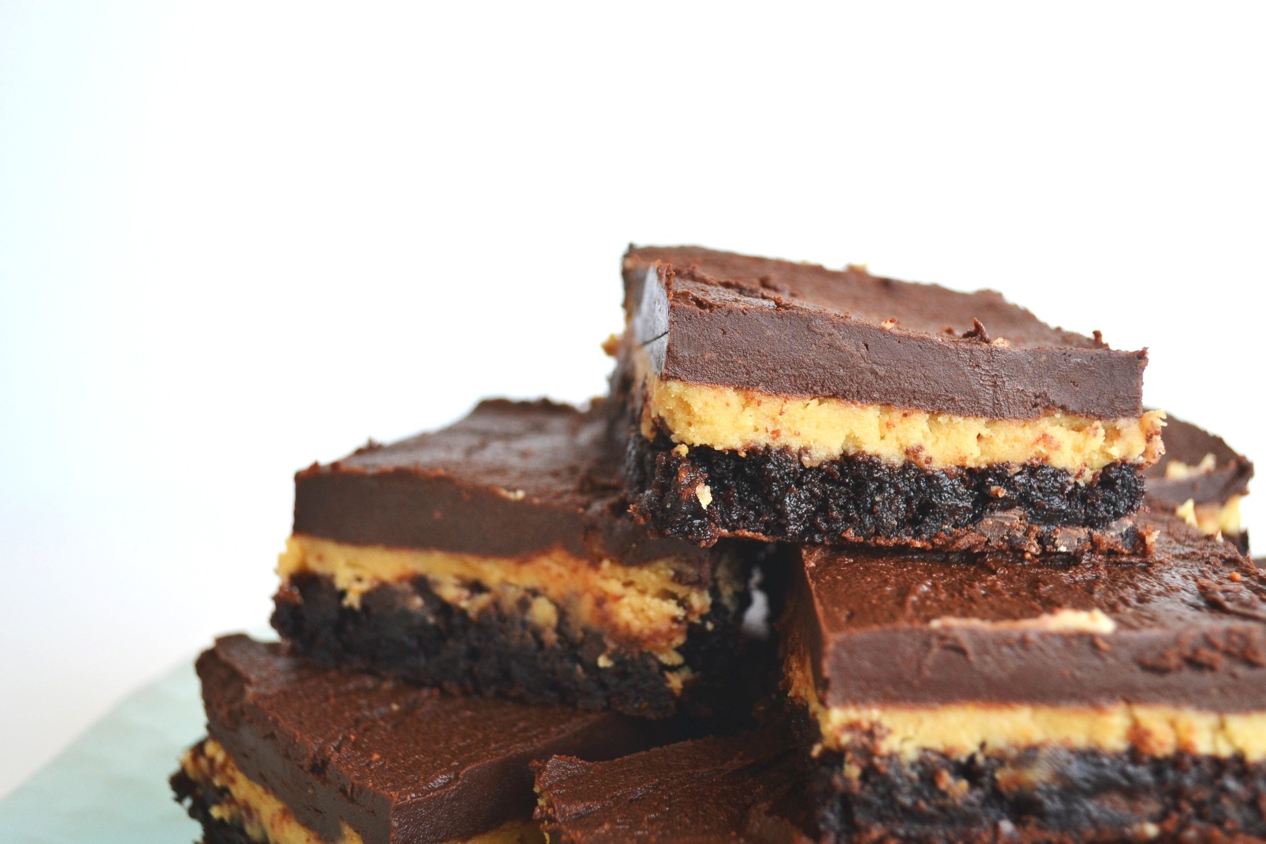 Peanut Butter Truffle Brownies