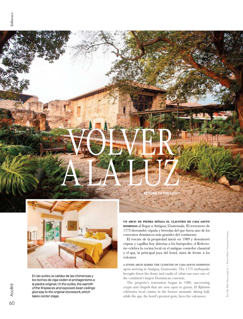VOLVER A LA LUZ - ACCENT SEPTIEMBRE 2026