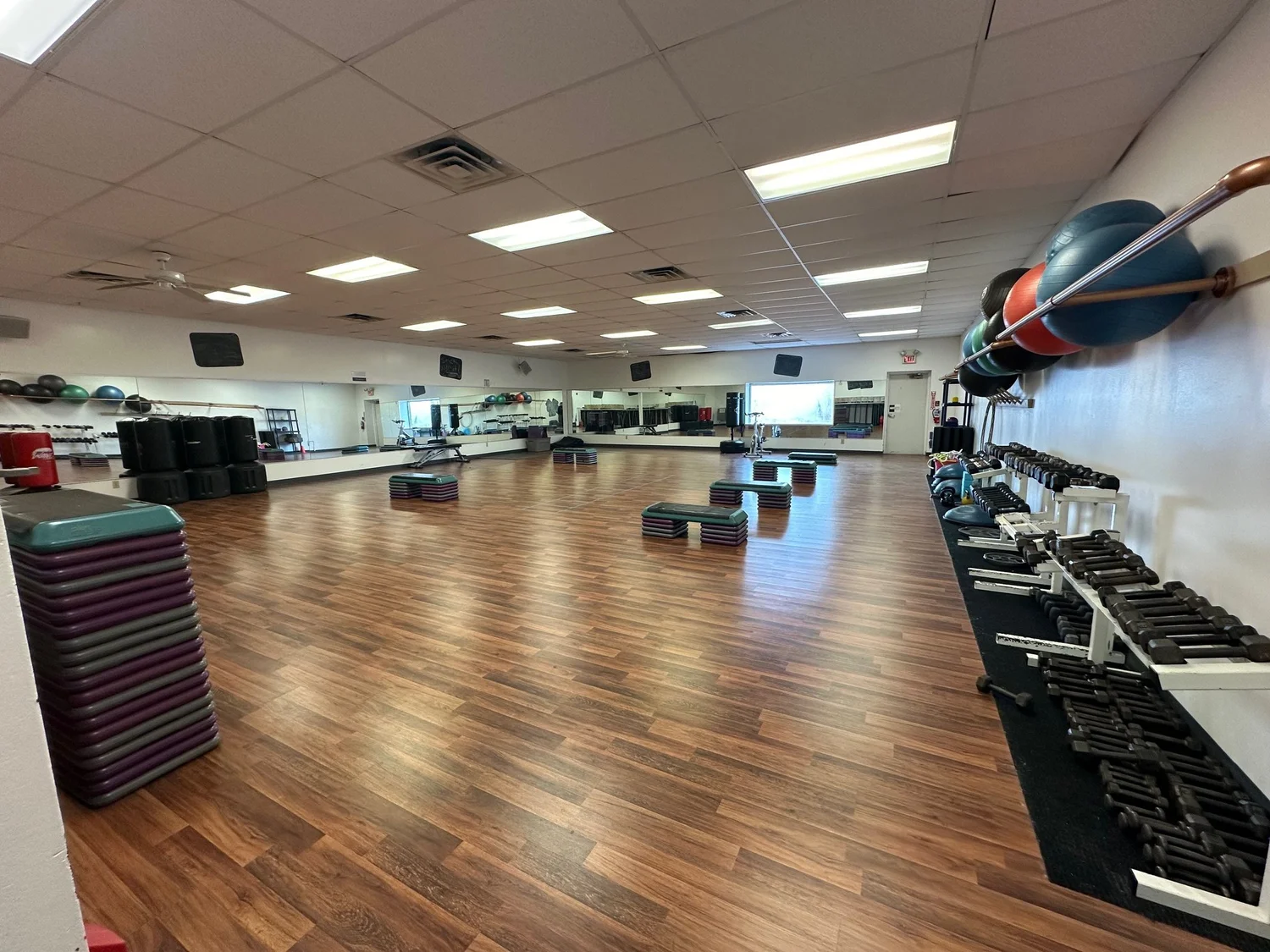 Aerobics Room — Springfield Racquet and Fitness Center