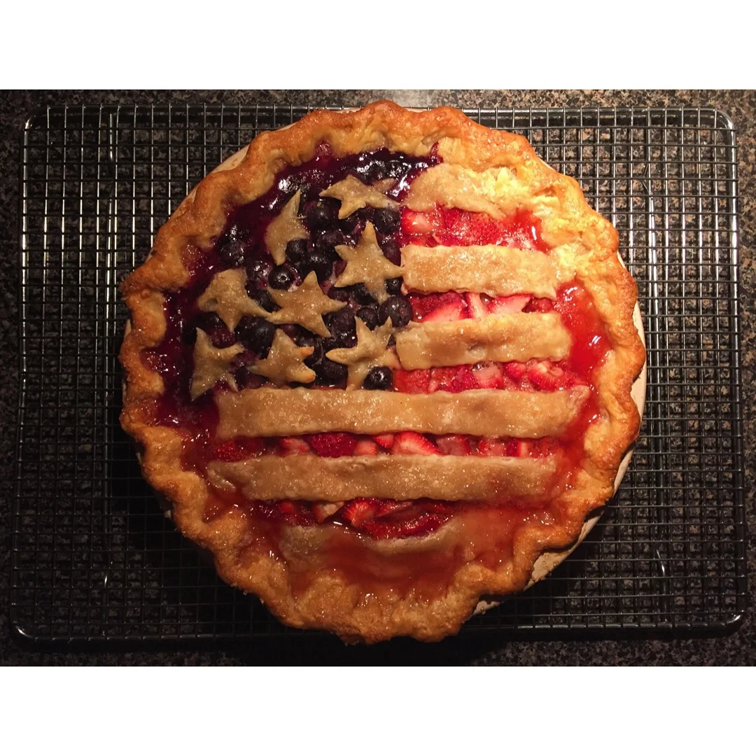 Kicking it off with a little stars and stripes...