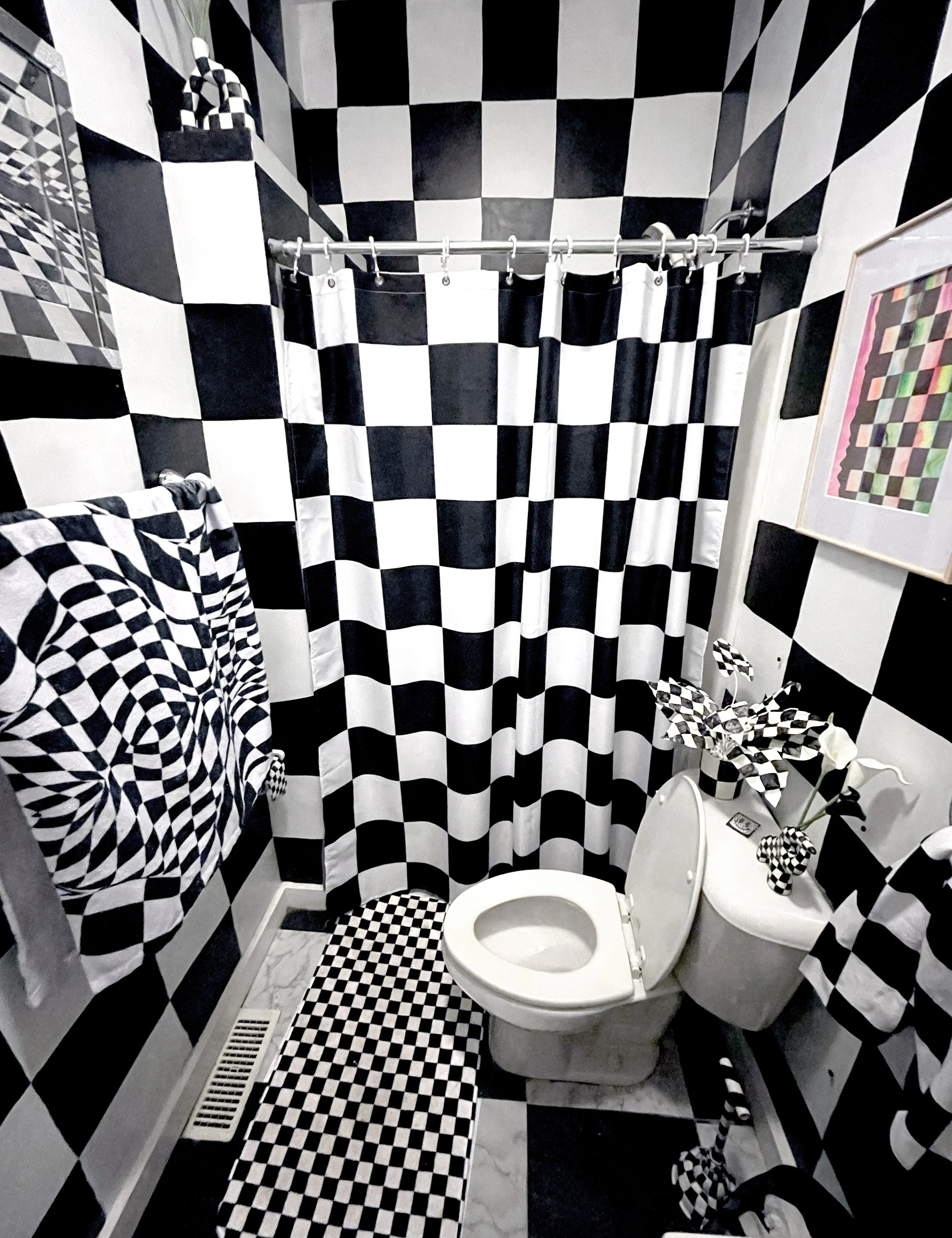checkerboard bathroom install photo .jpg