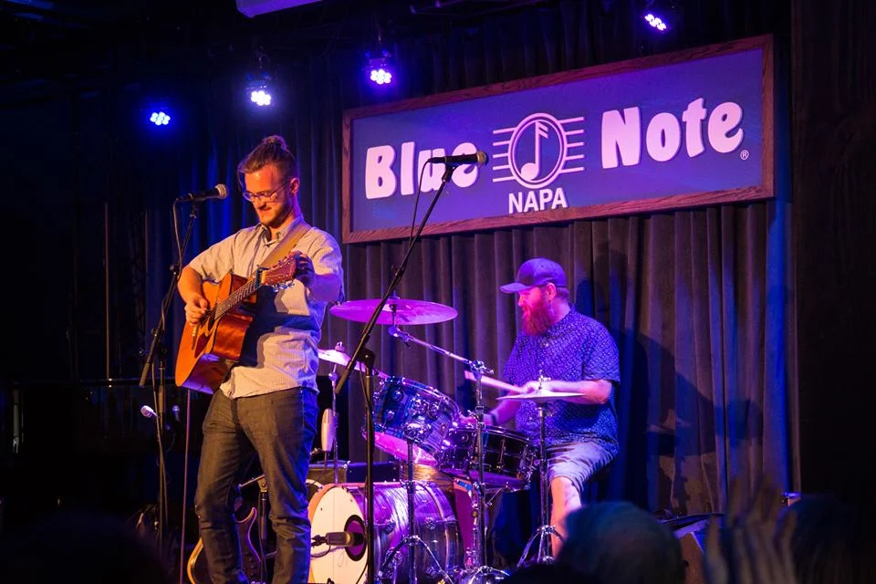 Joel and I performing together at Blue Note on Tuesday night. Photo by Kay Oneal.