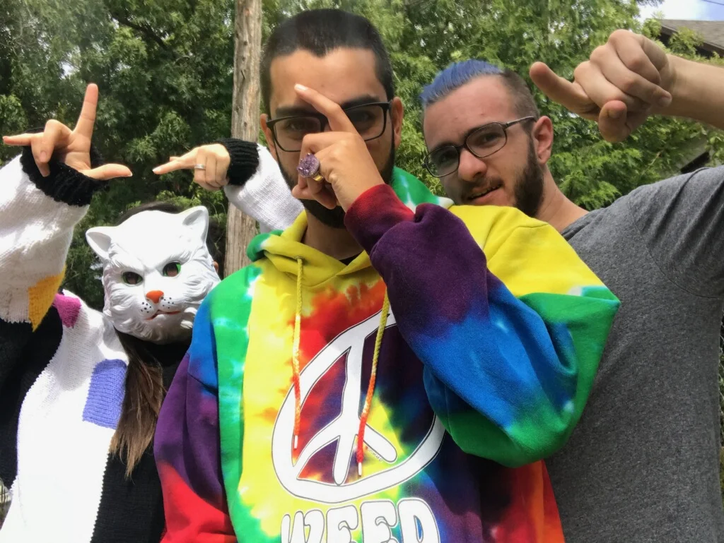Limbo, SaveGabe, and I on our Portland adventure, September 14th.