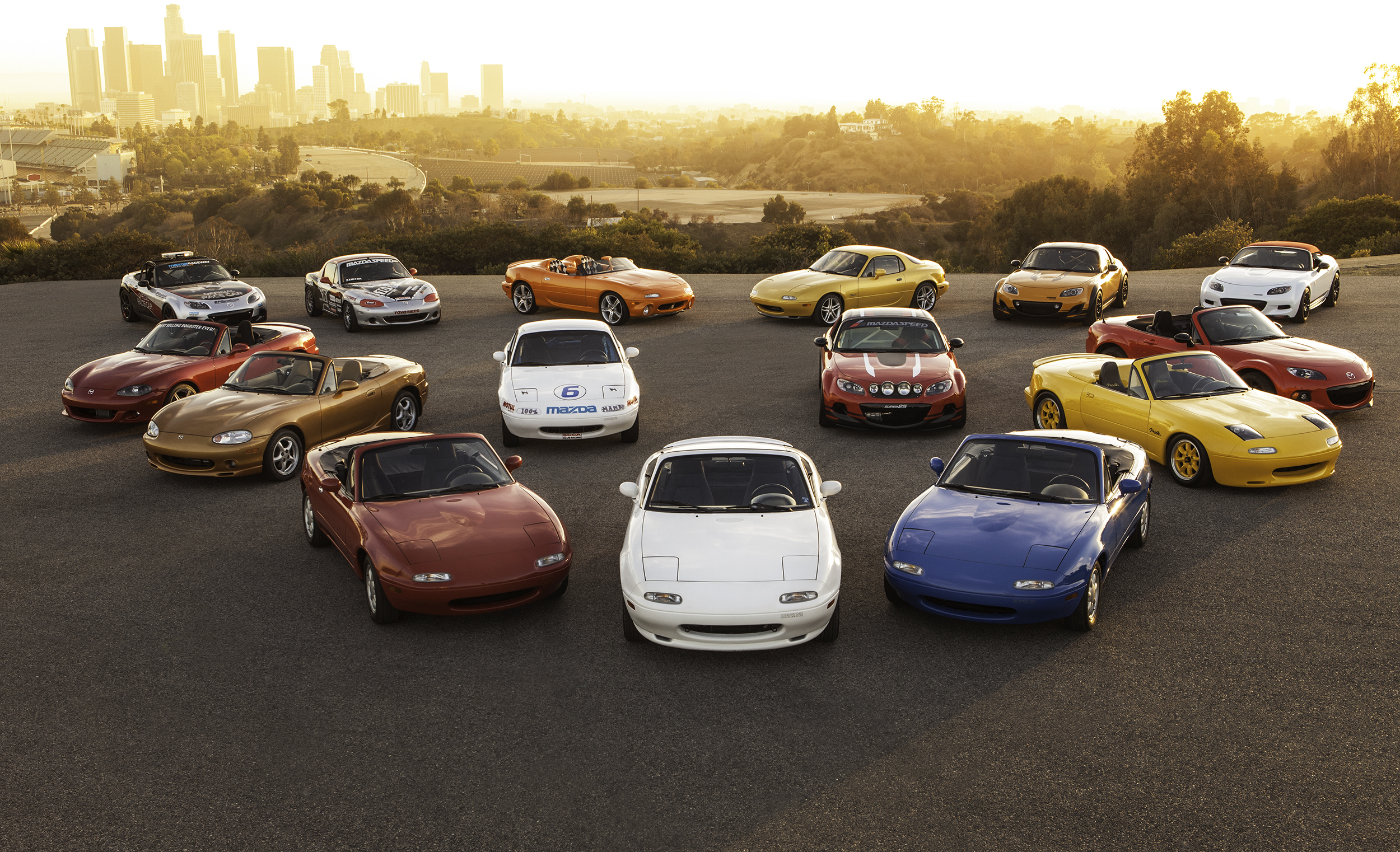  Mazda MX-5 Concept and Production Cars  