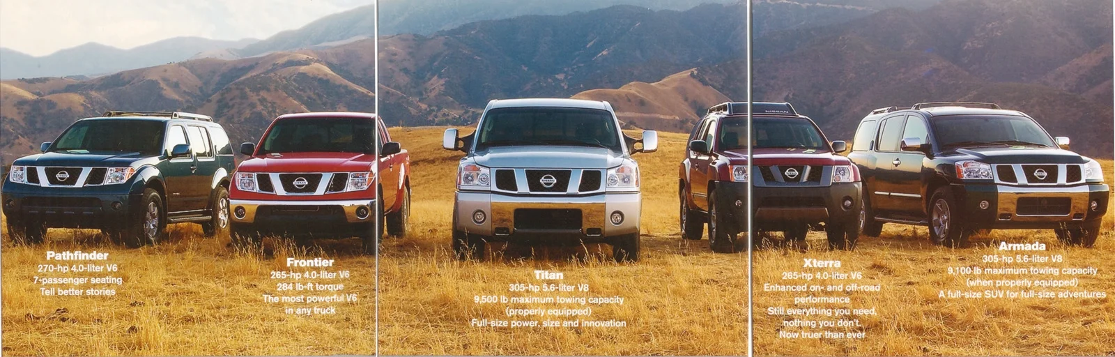 Nissan Trucks and SUVs
