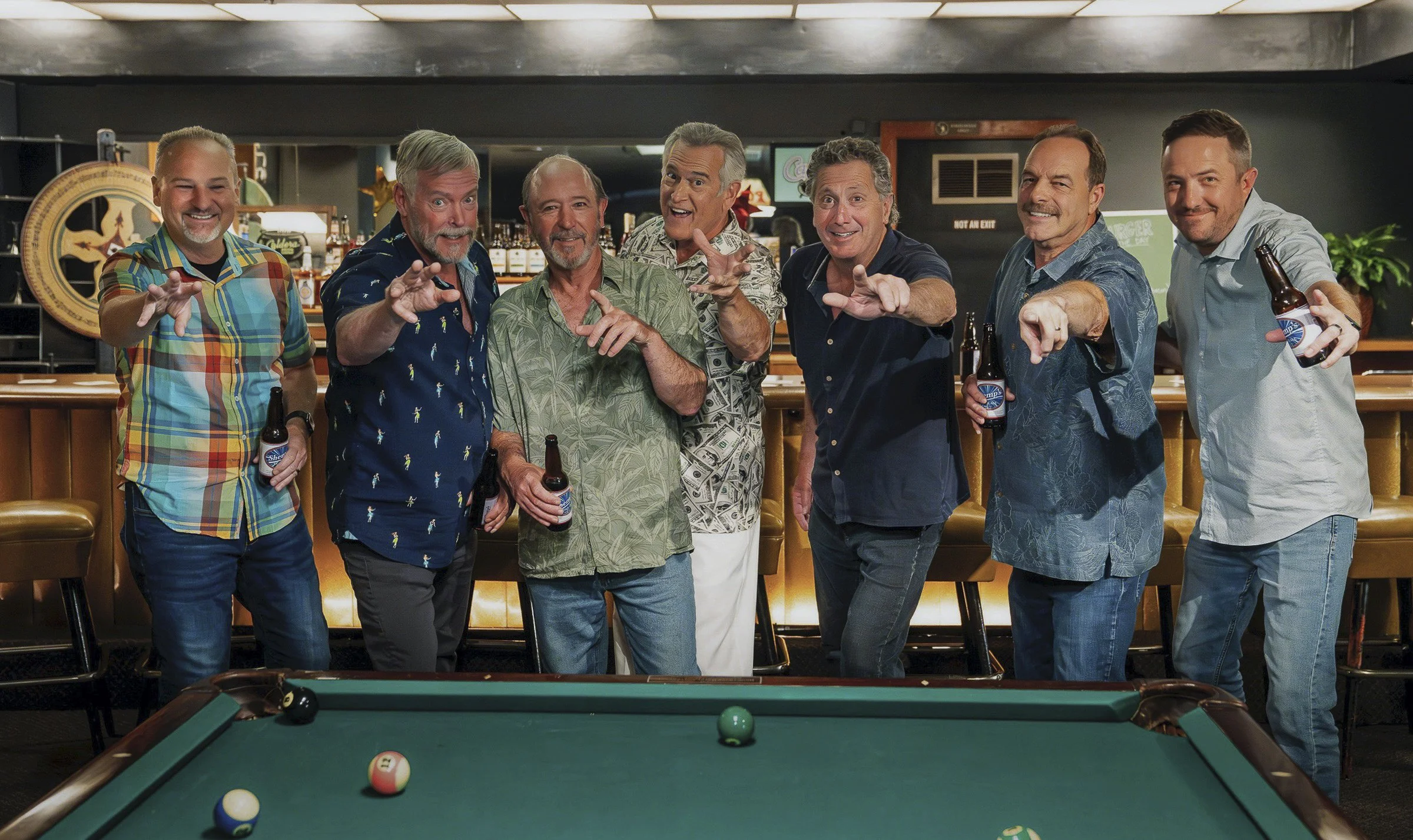 Bruce Campbell as Ernie with pals.jpg