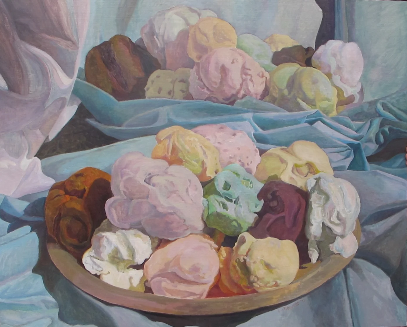 CAROL ALBRECHT: COLORS: VIVID AND SUBDUED