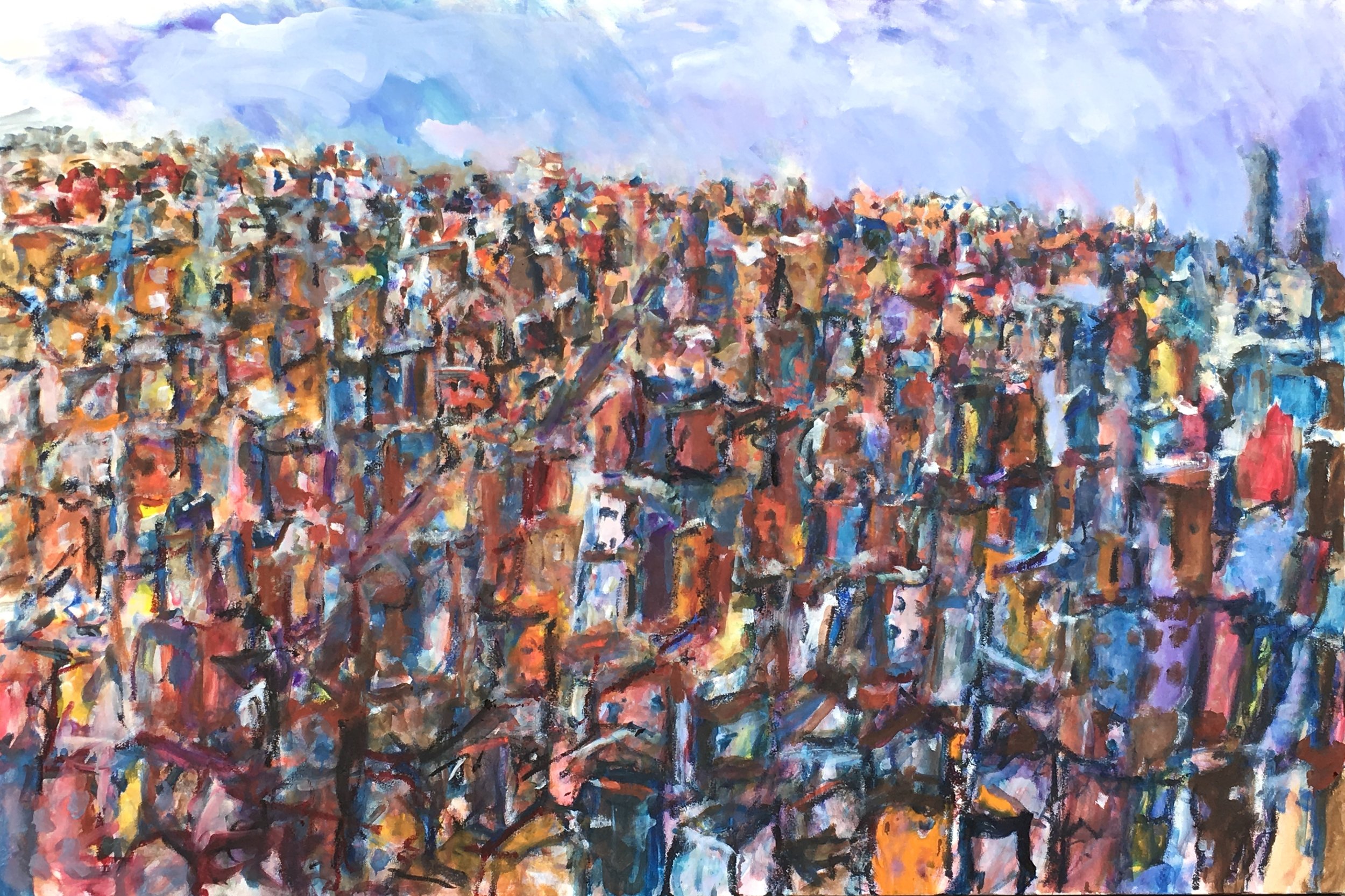 Kristine Flannery_ Imaginary City- Compassion - Original 48 x 72 - Oil on Canvas.jpg