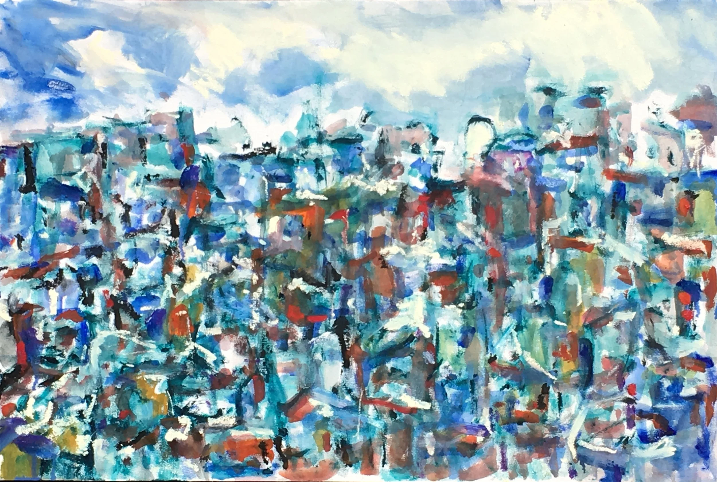 Kristine Flannery_ View of My City - Original 24 x 36 Oil on Canvas.jpg