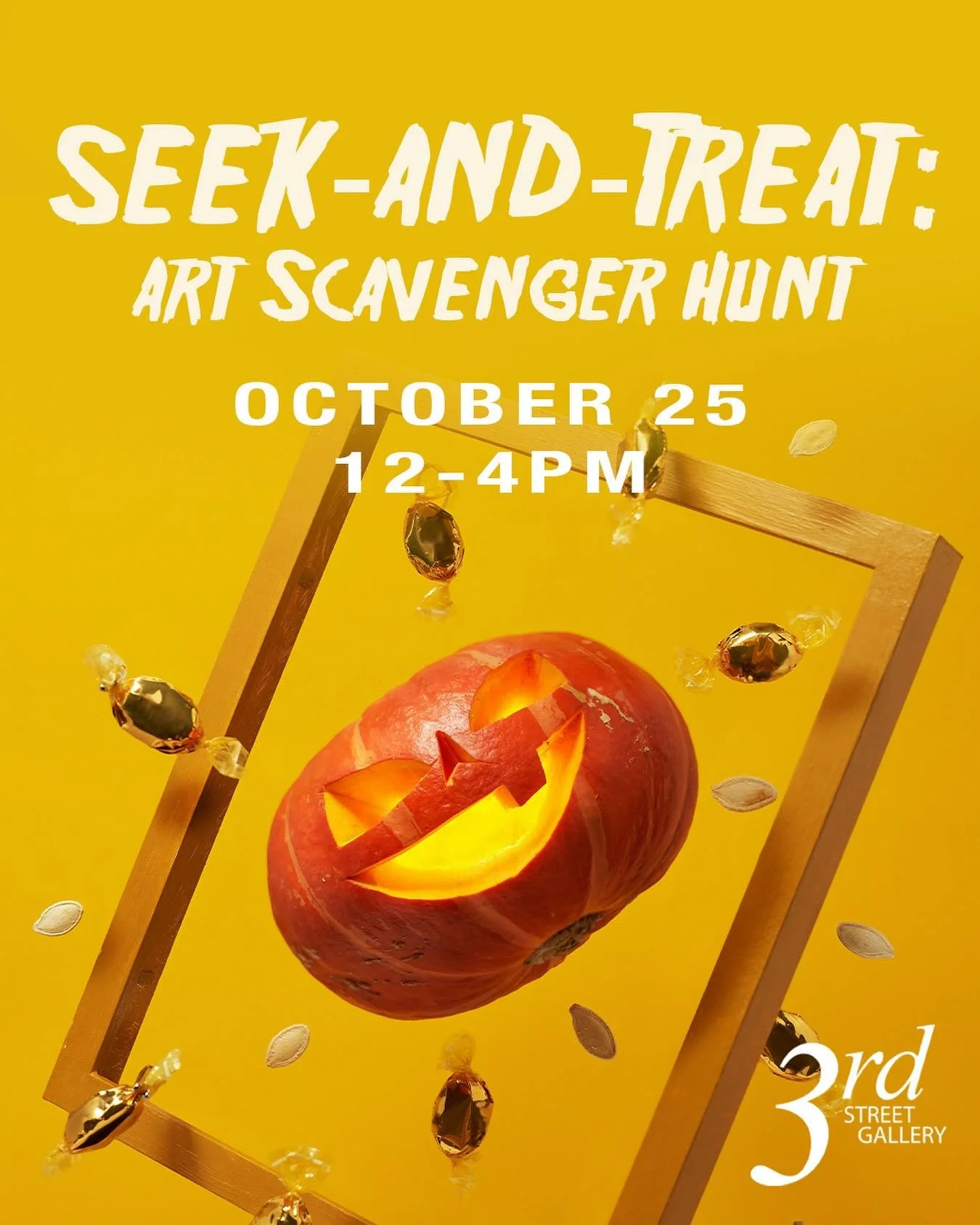 Today from 12 to 4 join us for our annual scavenger hunt at the gallery where we put your eyes to the test and you get to look at Art closer than ever before! Also today is @southstreetphilly candy crawl and we are a stop on the map so make sure you 