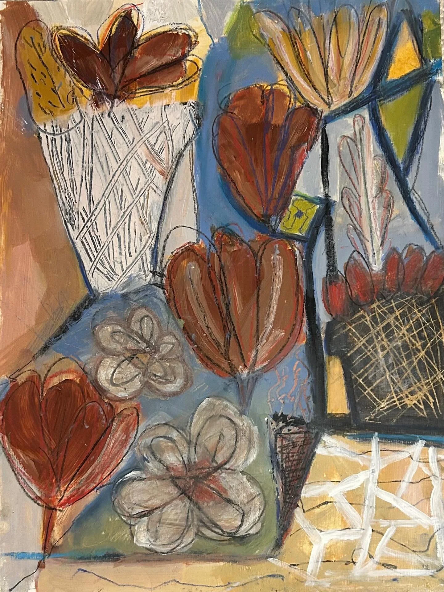 3rd Street Gallery is proud to present two new exhibitions opening November 7, 2025, featuring the work of Sivia Braunstein and Sharon Jessar. An opening reception will be held on Sunday, November 9, from 2&ndash;4 PM.
*
The exhibitions run through N