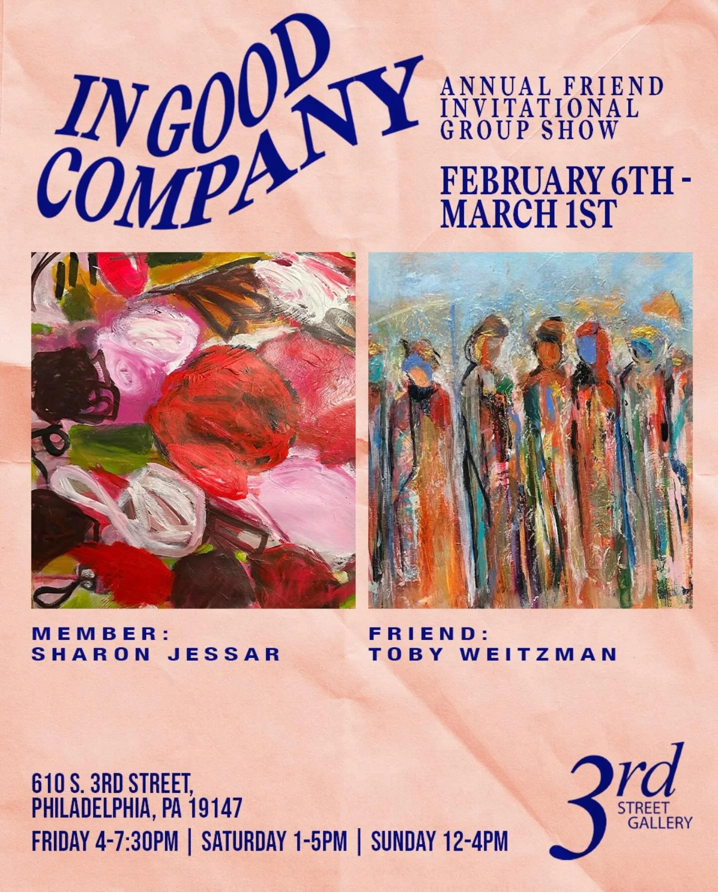 Last weekend to see &ldquo;in good company&rdquo;!