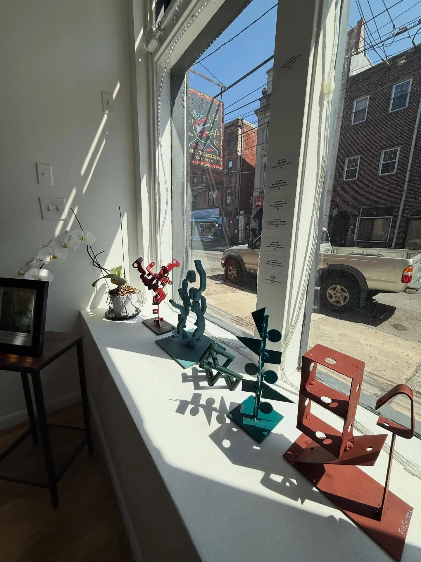 Opening reception today from 2 to 4 PM