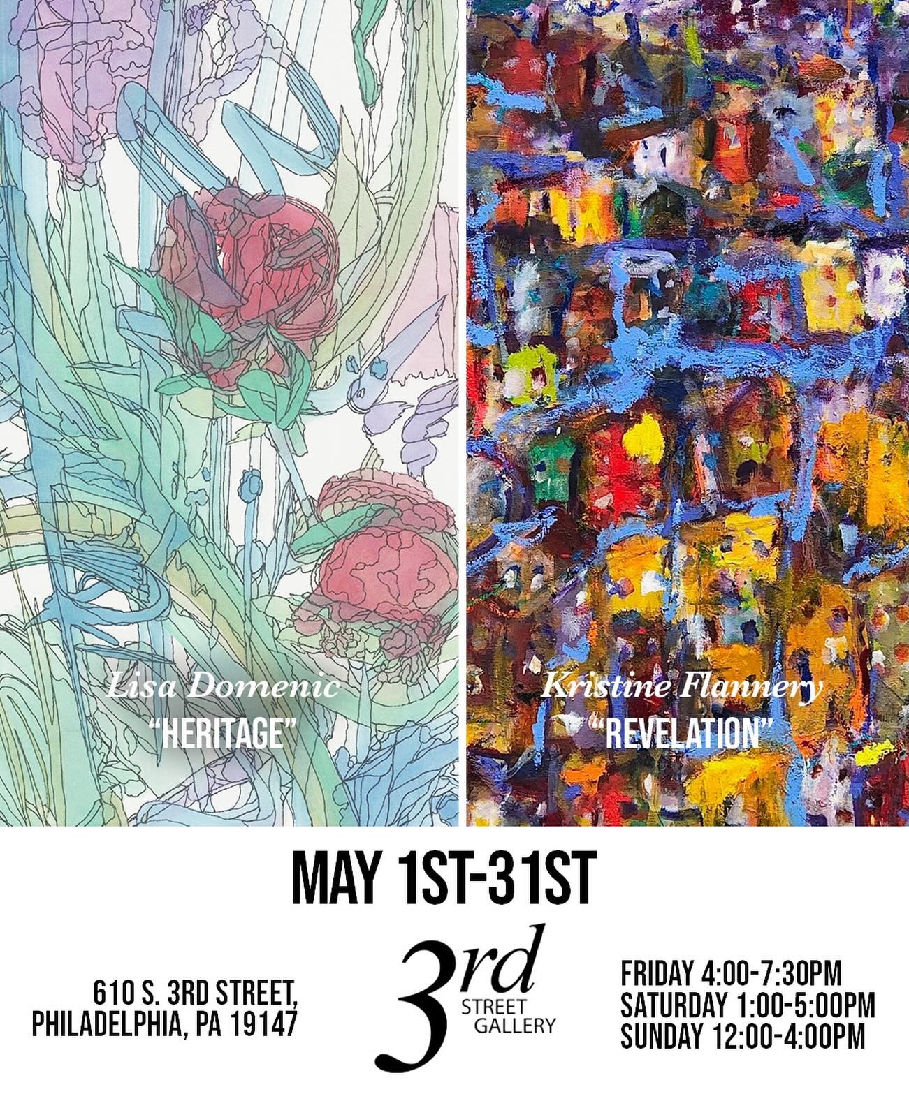 New show opening this Friday for @phillyfirstfriday @qvnaorg @southstreetphilly