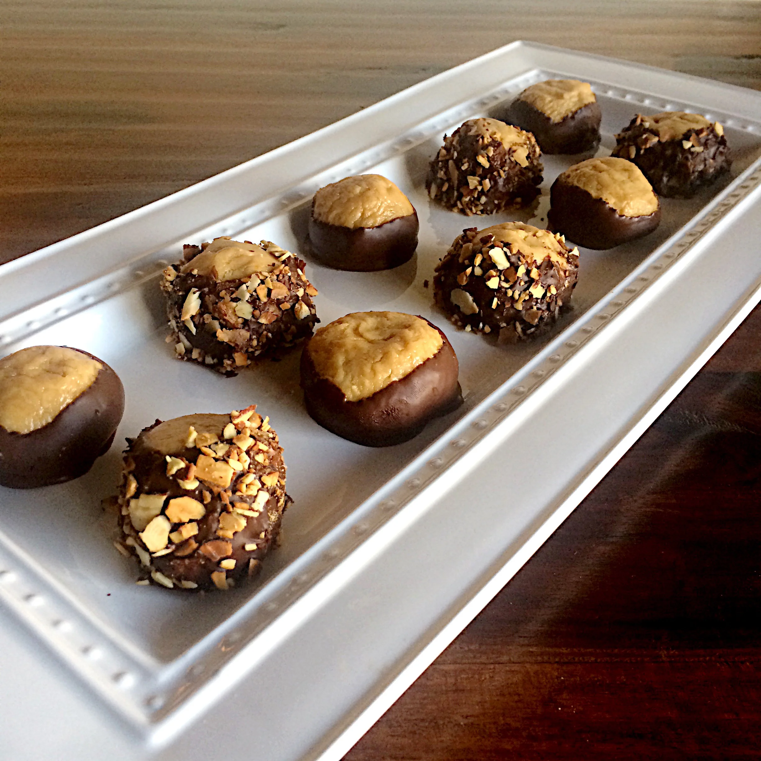 Almond Buckeyes