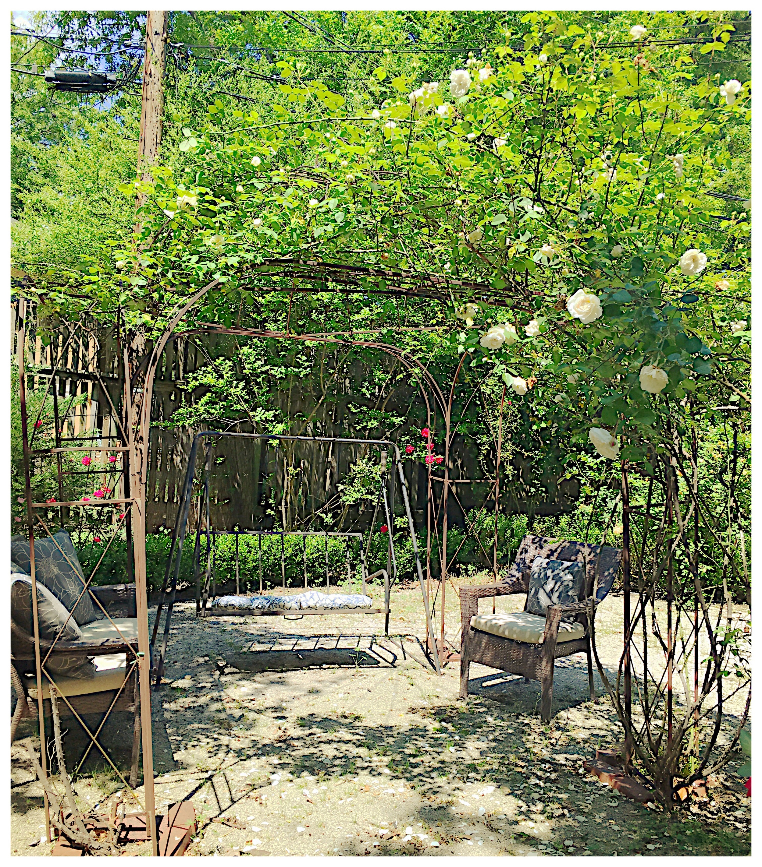 A little sitting area