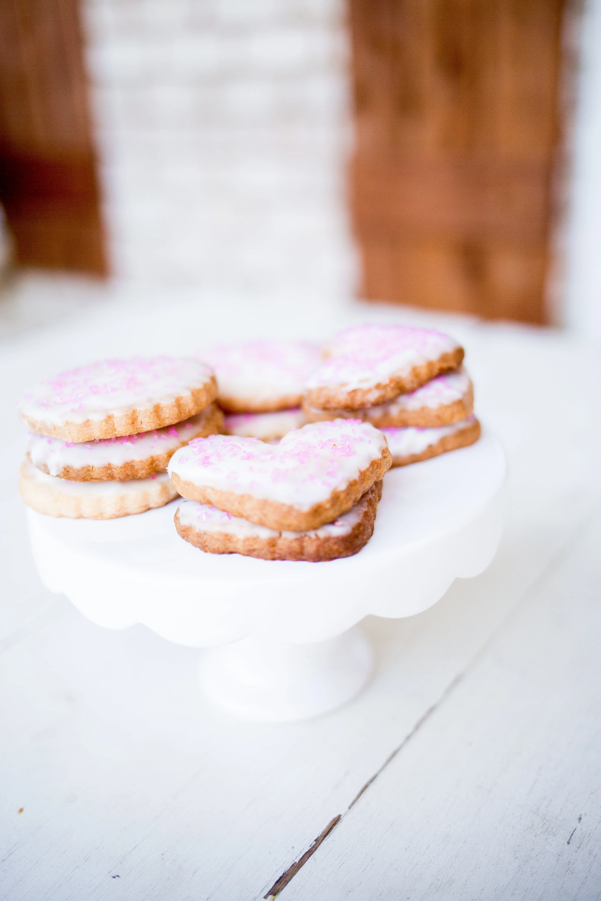 Rose Shortbread Cookies&nbsp;