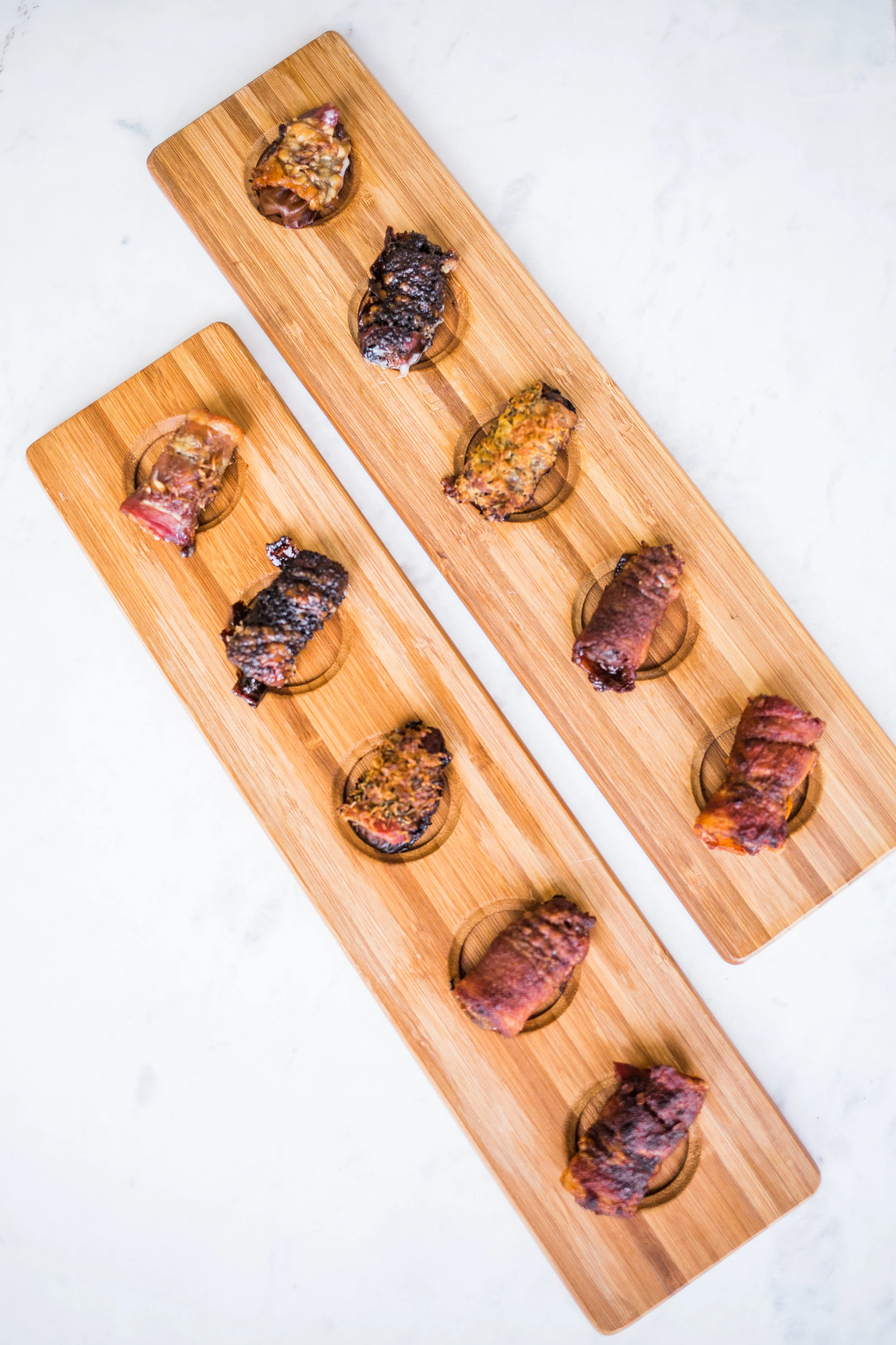 Bacon Wrapped Date Flight