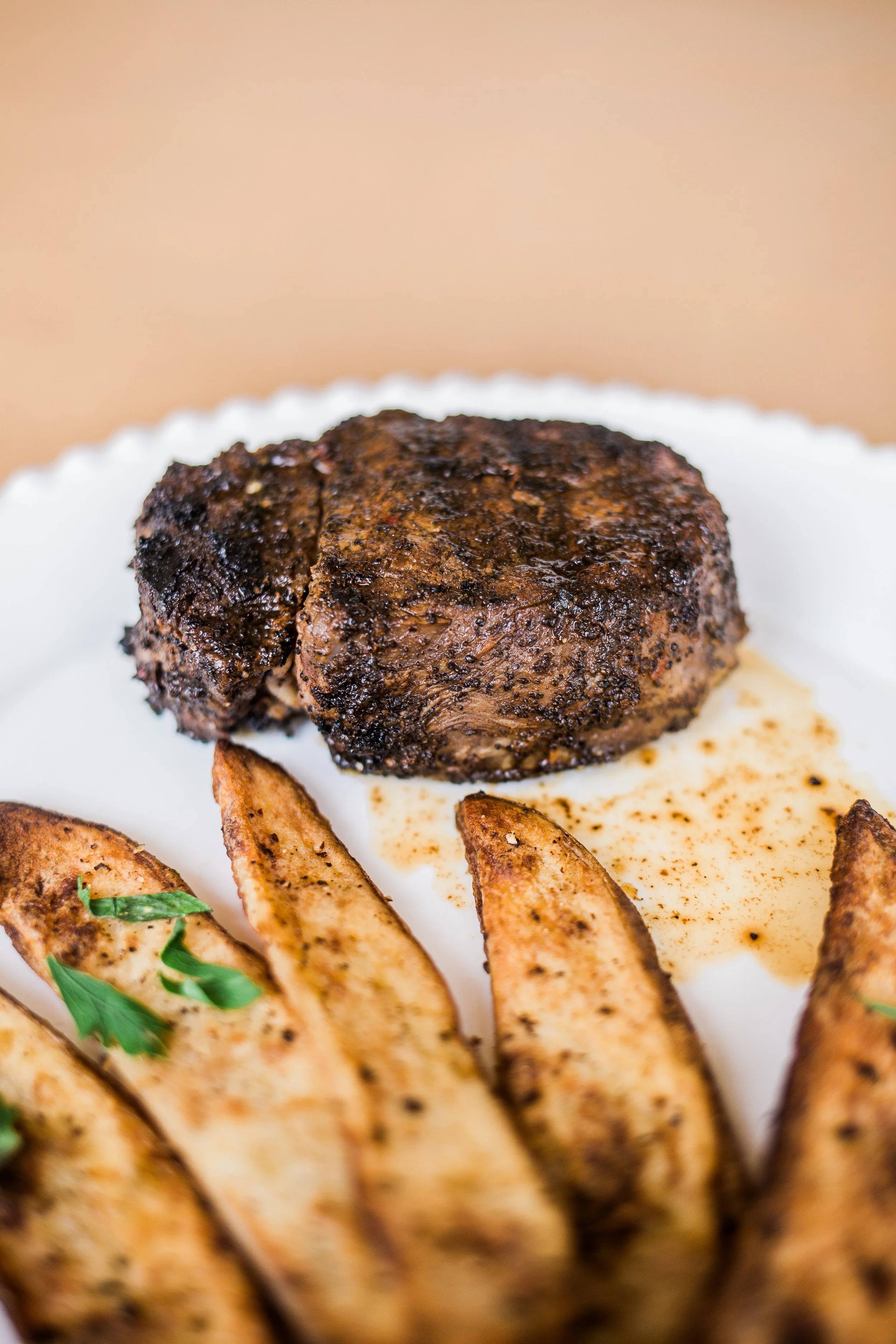Coffee Rubbed Filet Mignon