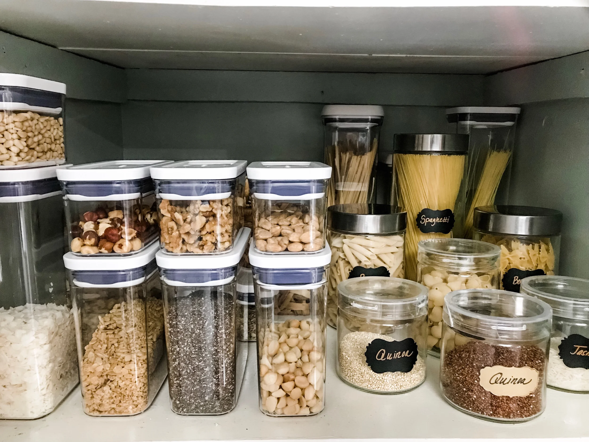 A Kitchen Makeover With The Container Store Andrea S Cooktales
