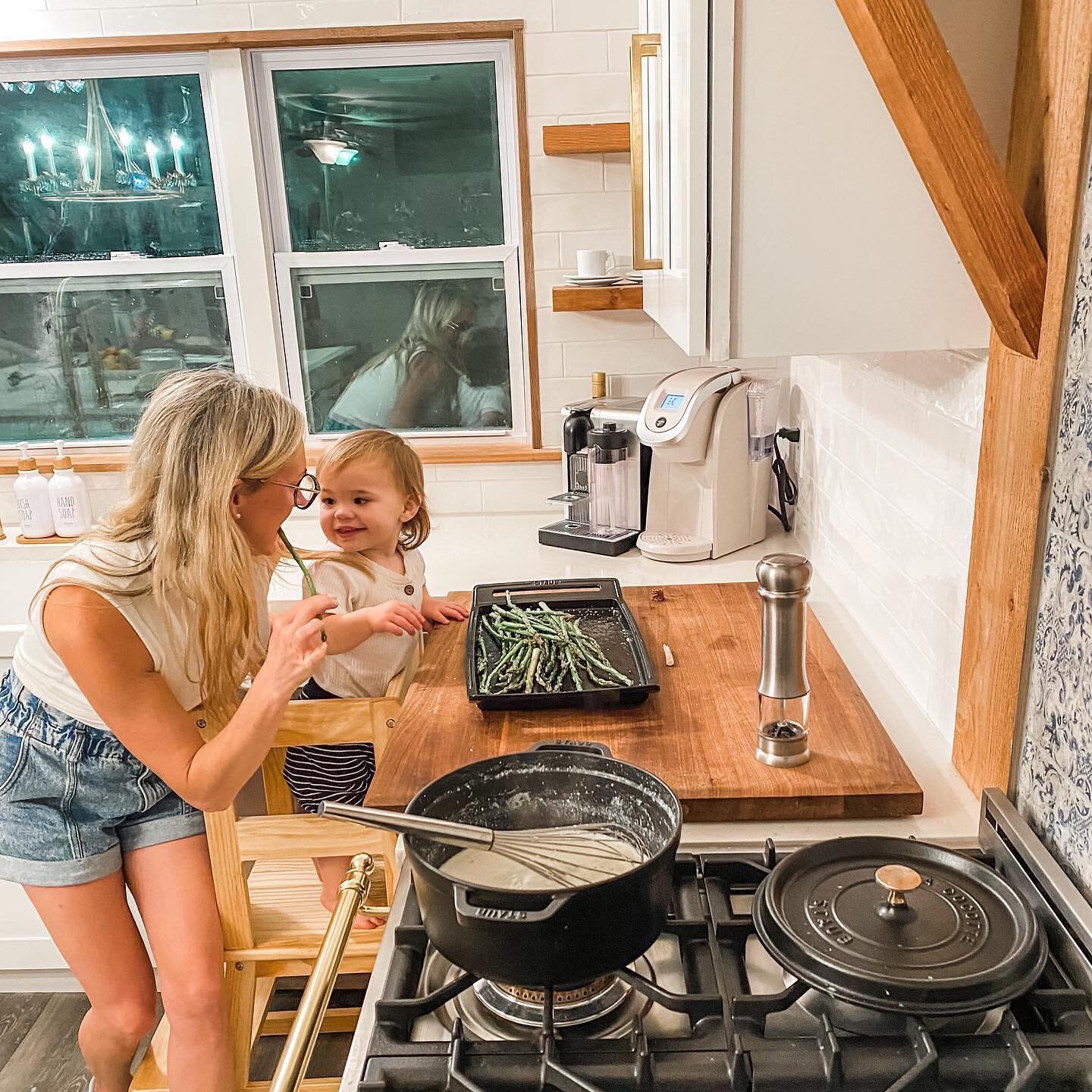 Happy Sunday, friends! We&rsquo;ve spent a lot of time in our finally completed kitchen this weekend! So I just wanted to share and encourage you to cook a great Sunday dinner tonight! Nothing beats a great Sunday dinner. Happy week! #cooktaleshome