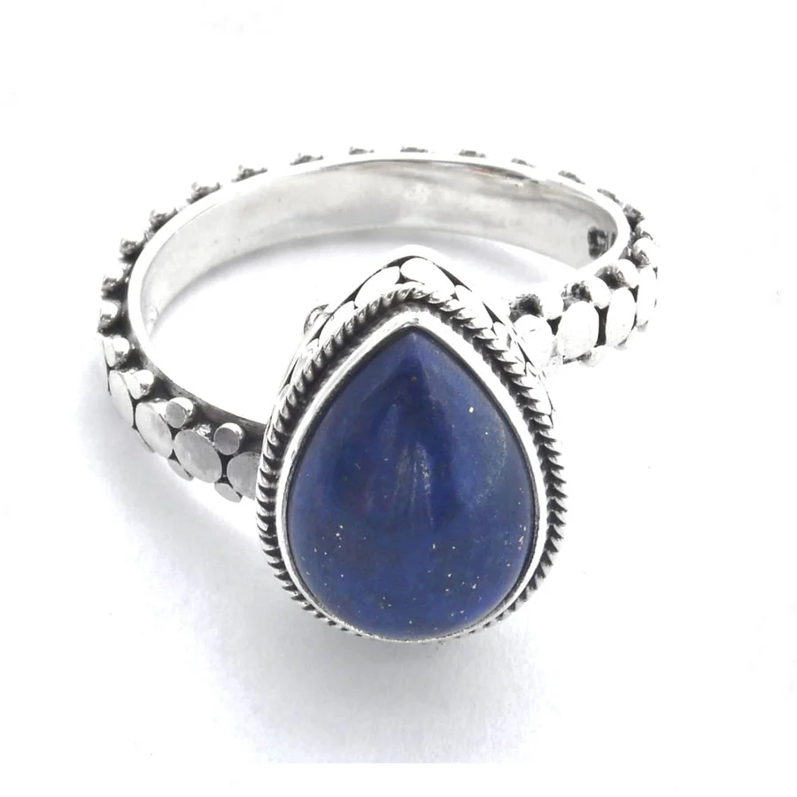 KALA Pear Lapis Ring