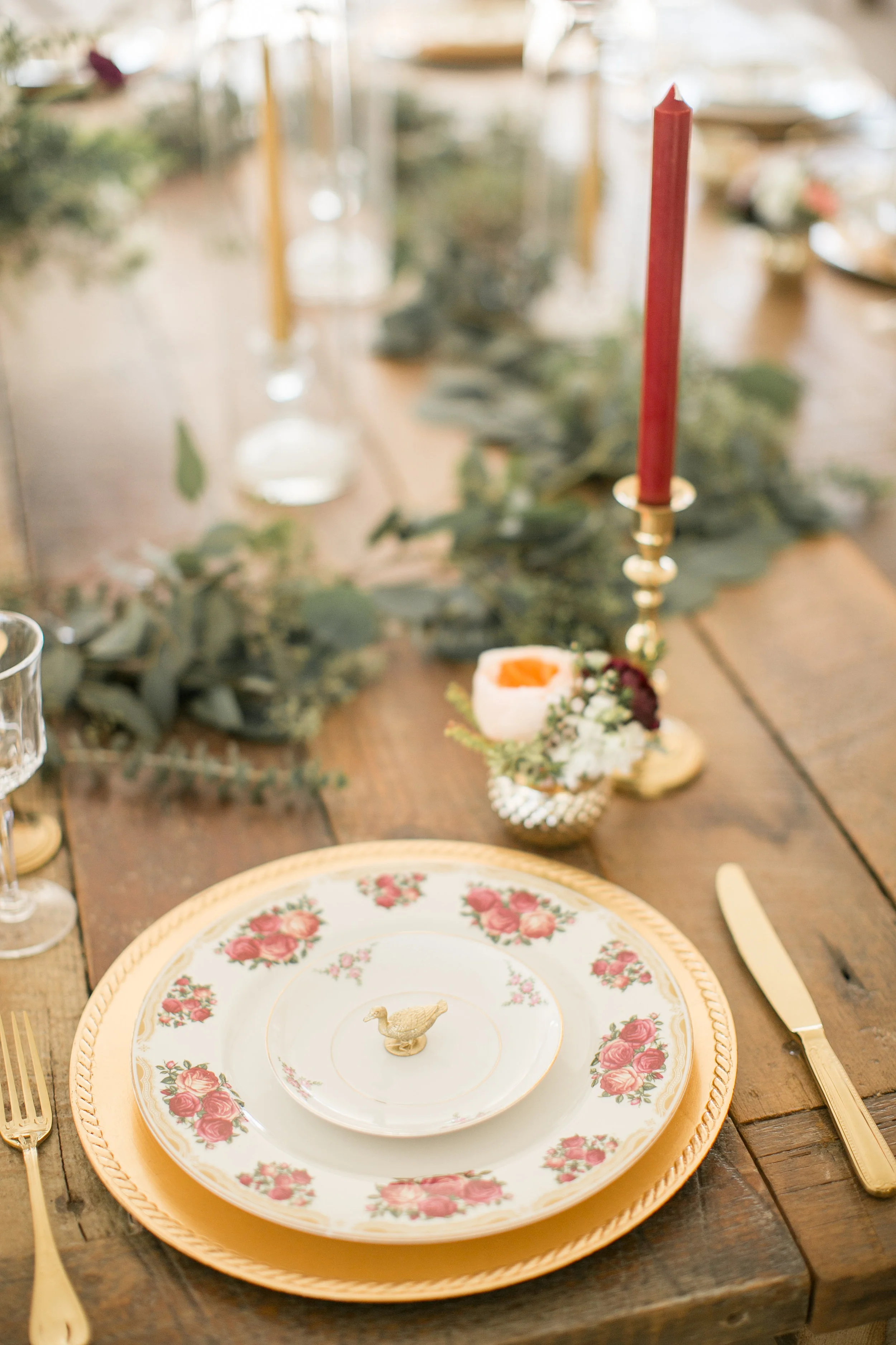 Floral Plates