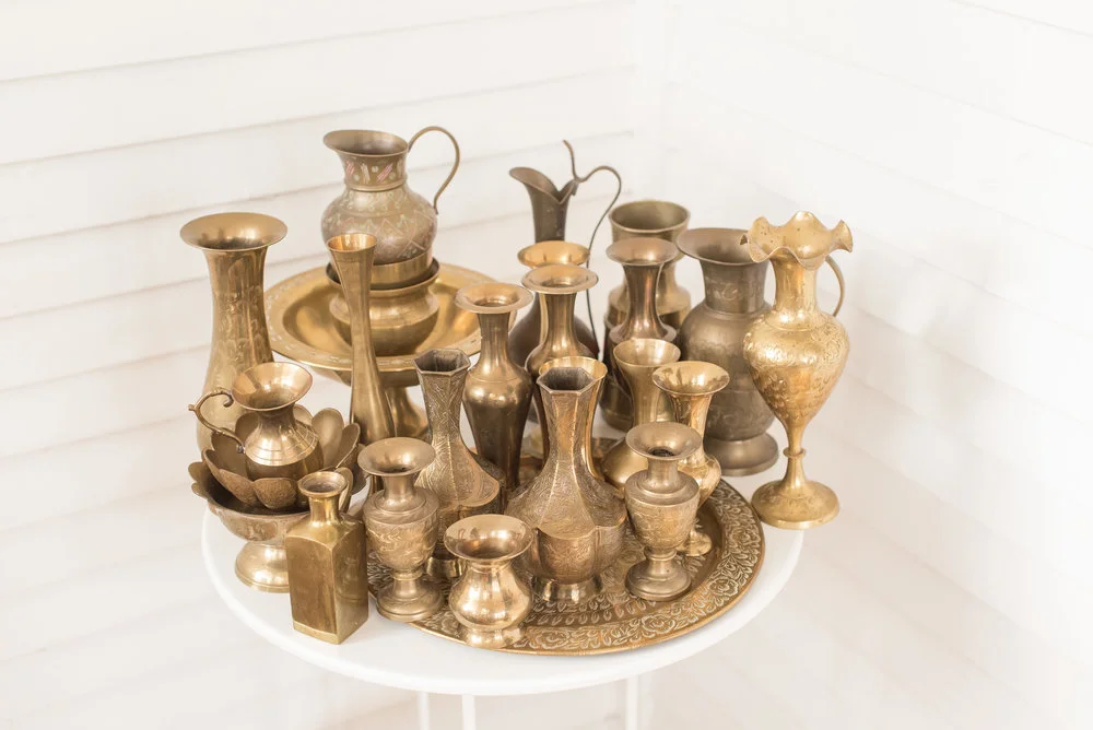 Brass Vases (small bud vases)