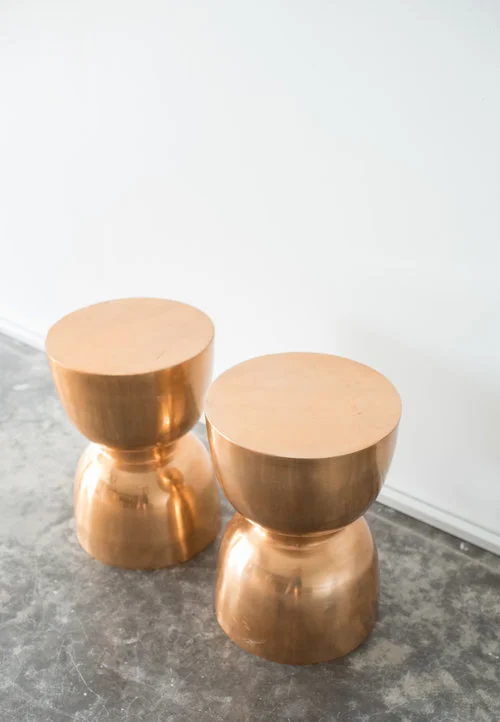 Figure 8 Copper Side Tables