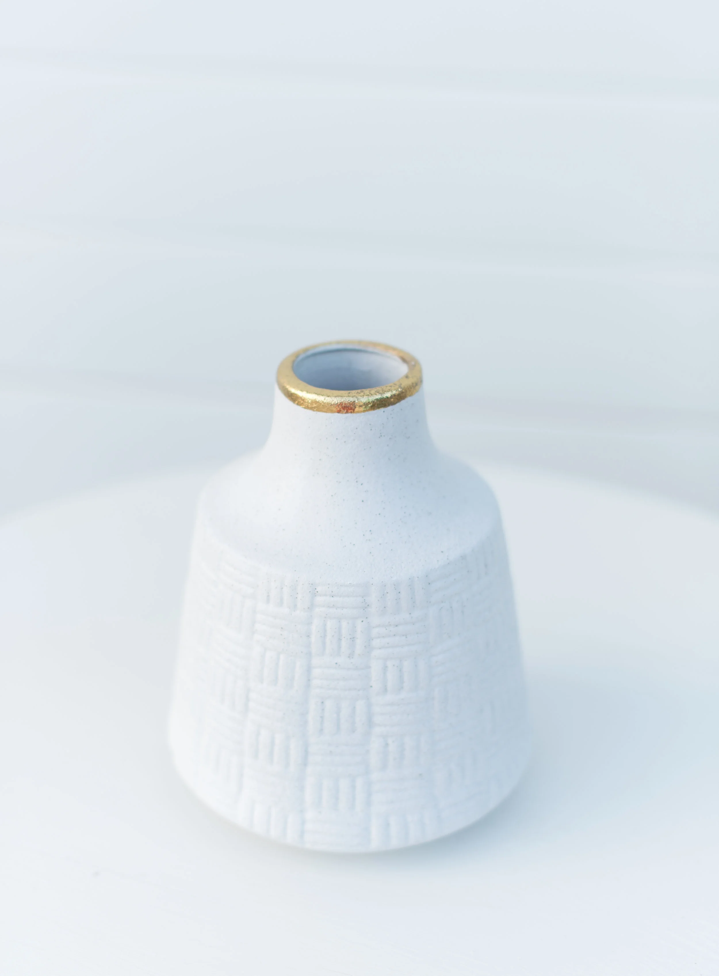 White Sandstone Vase