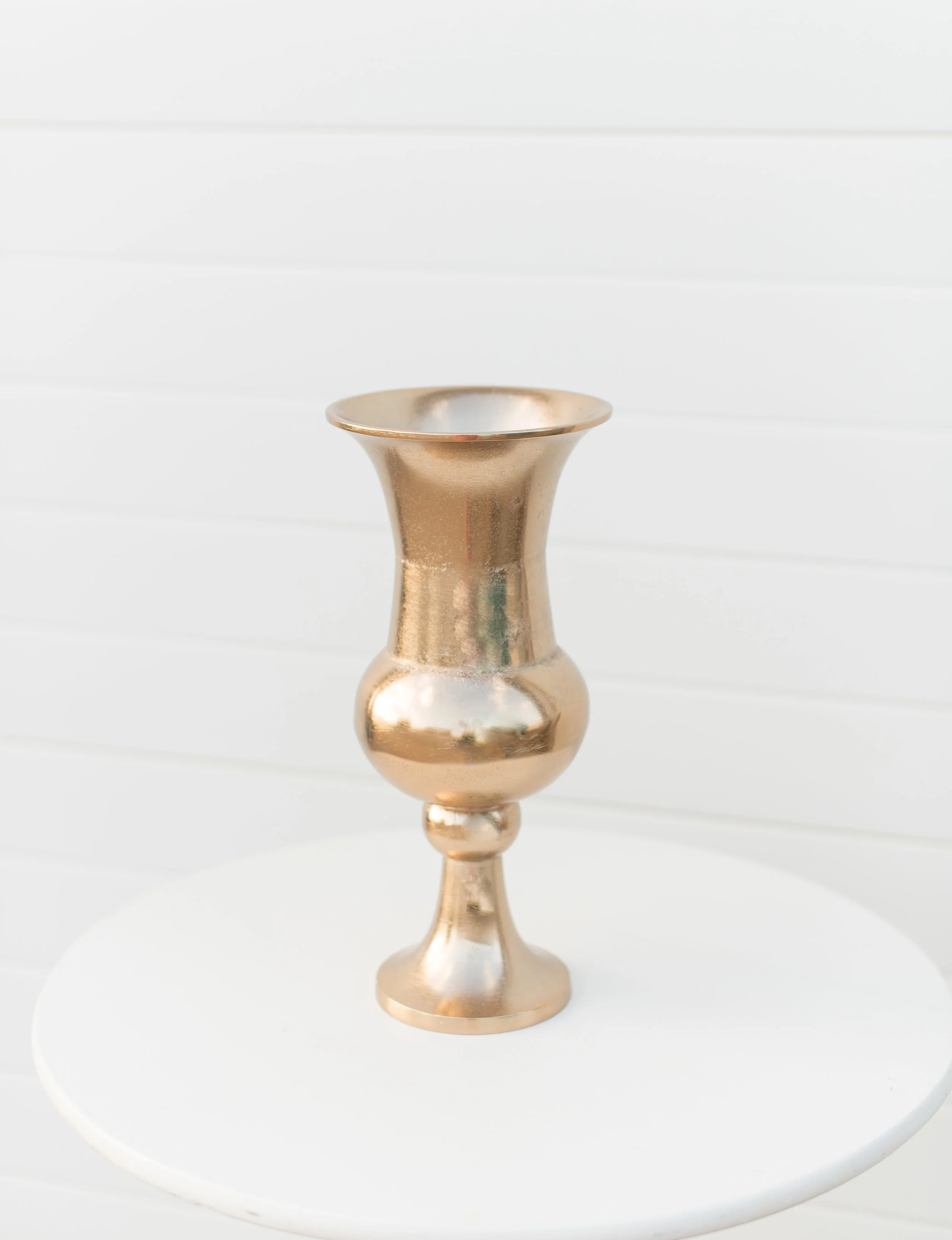 Gold Metal Vase #2