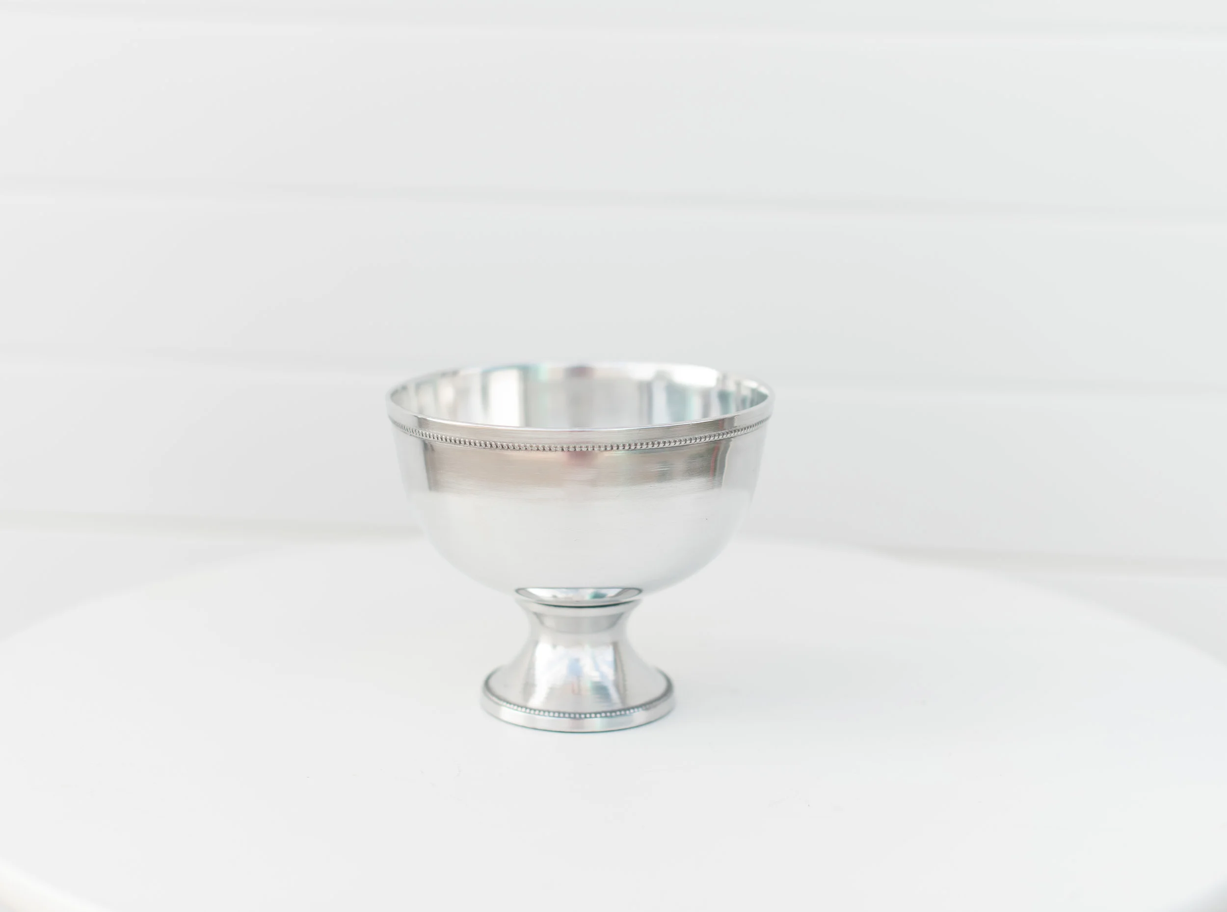 Modern Silver Compote