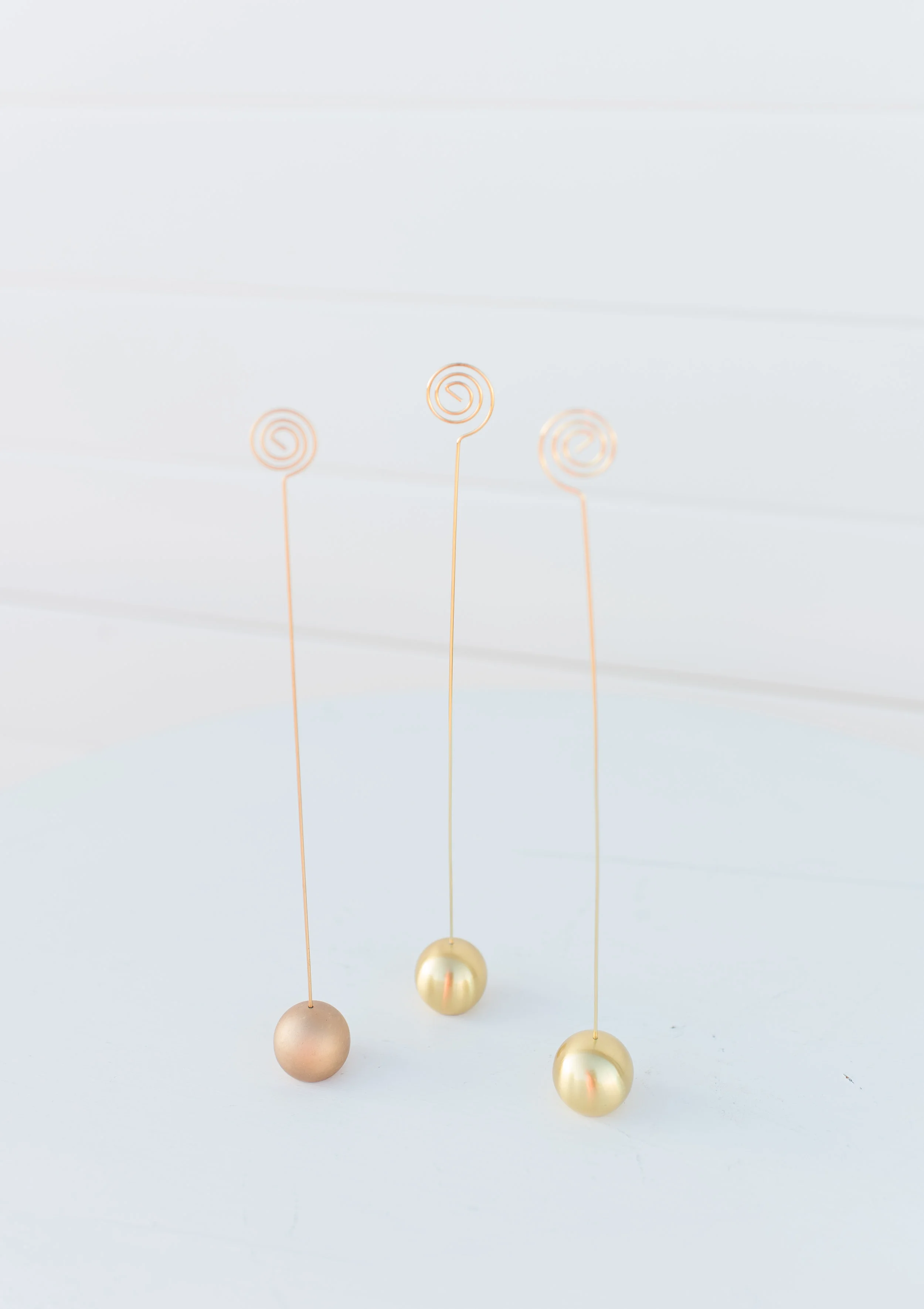 Gold Table Number Holders