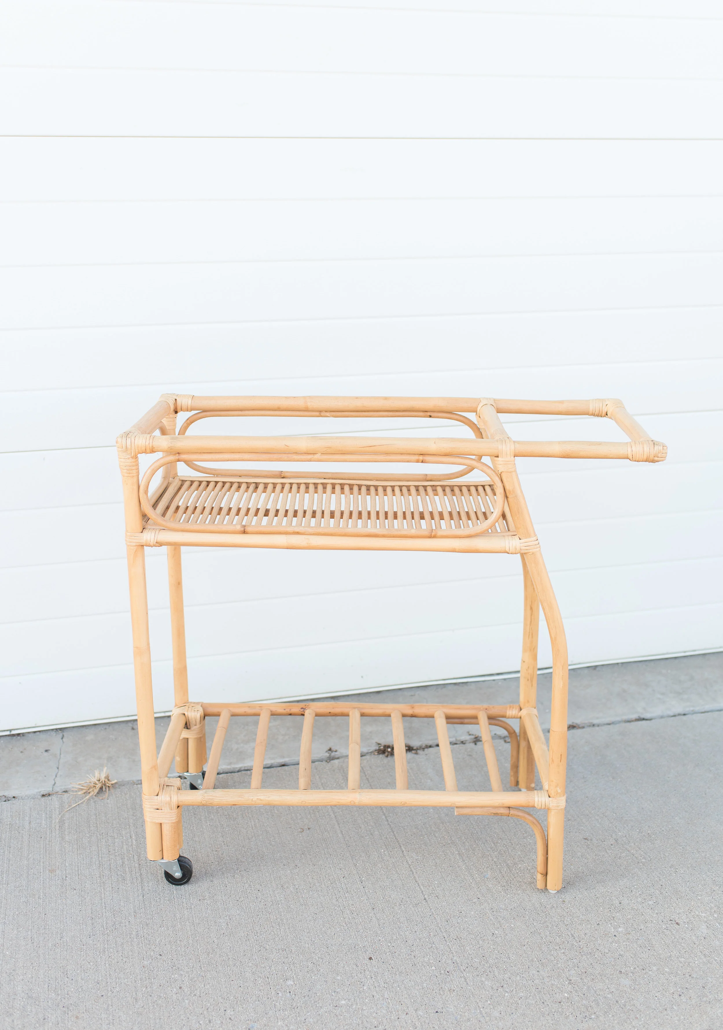Rattan Bar Cart