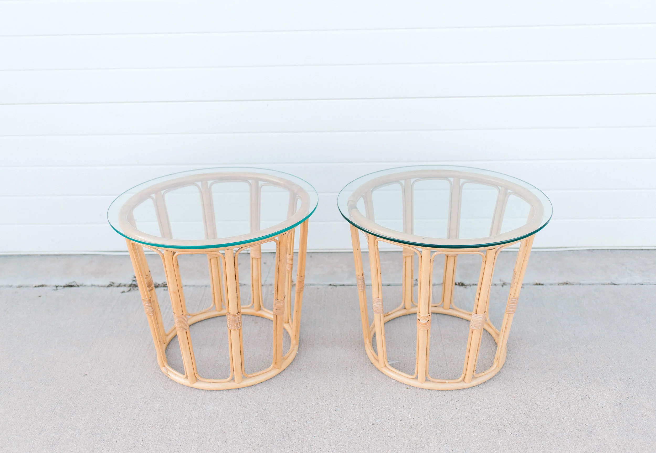 Rattan Side tables