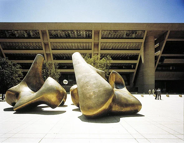 Dallas City Hall, designed by I M Pei, 1977