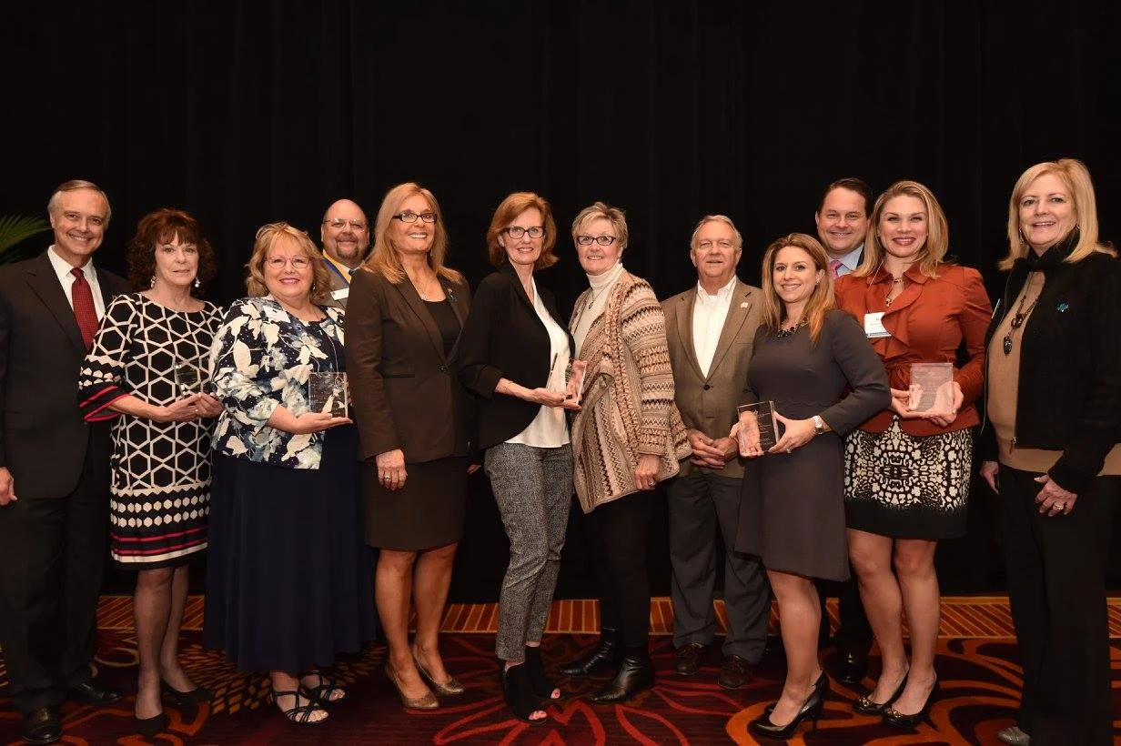The Houston Association of REALTORS®, Austin Board of REALTORS®, San Antonio Board of REALTORS®, MetroTex Association of REALTORS® and Collin County Association of REALTORS® won education awards during Winter Meeting.