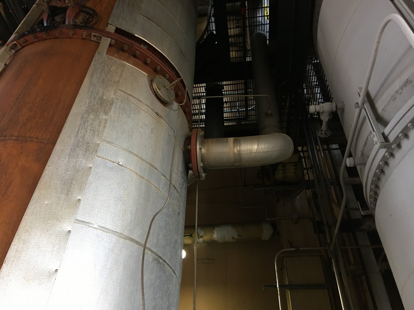 One of two continuous stills. It is HUGE - 60 feet high and look at the diameter!