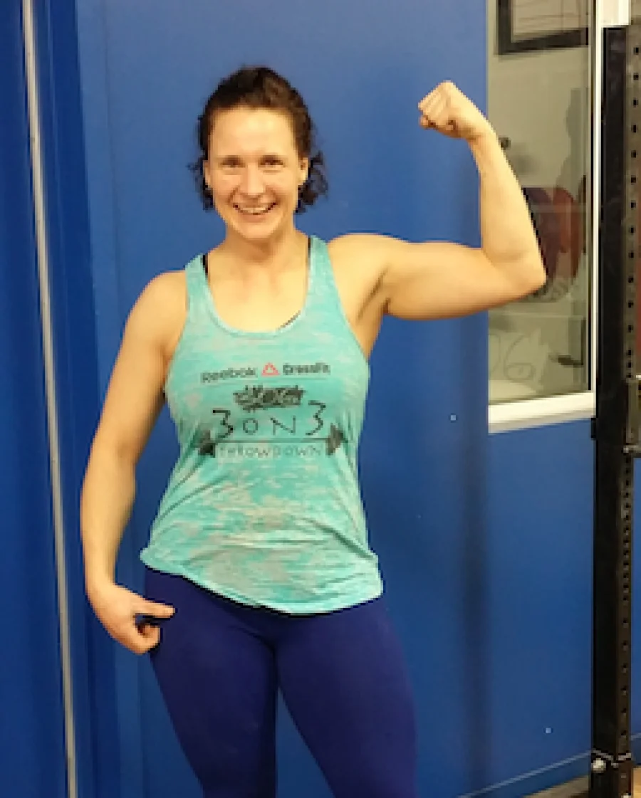 Kaley Pugh at Reebok CrossFit 306