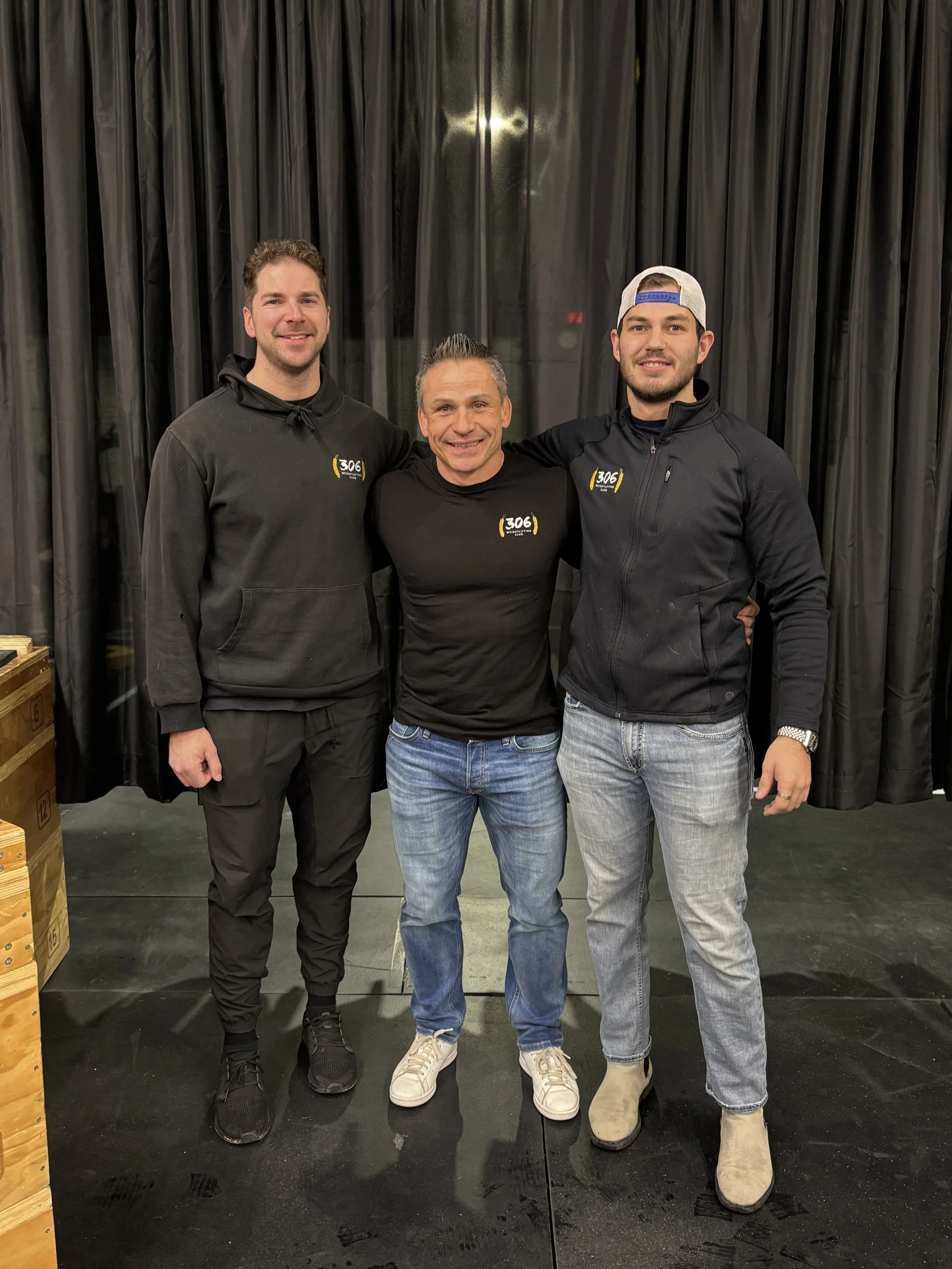 Nick, Jay, Jack, your 306 W.C. coaches!