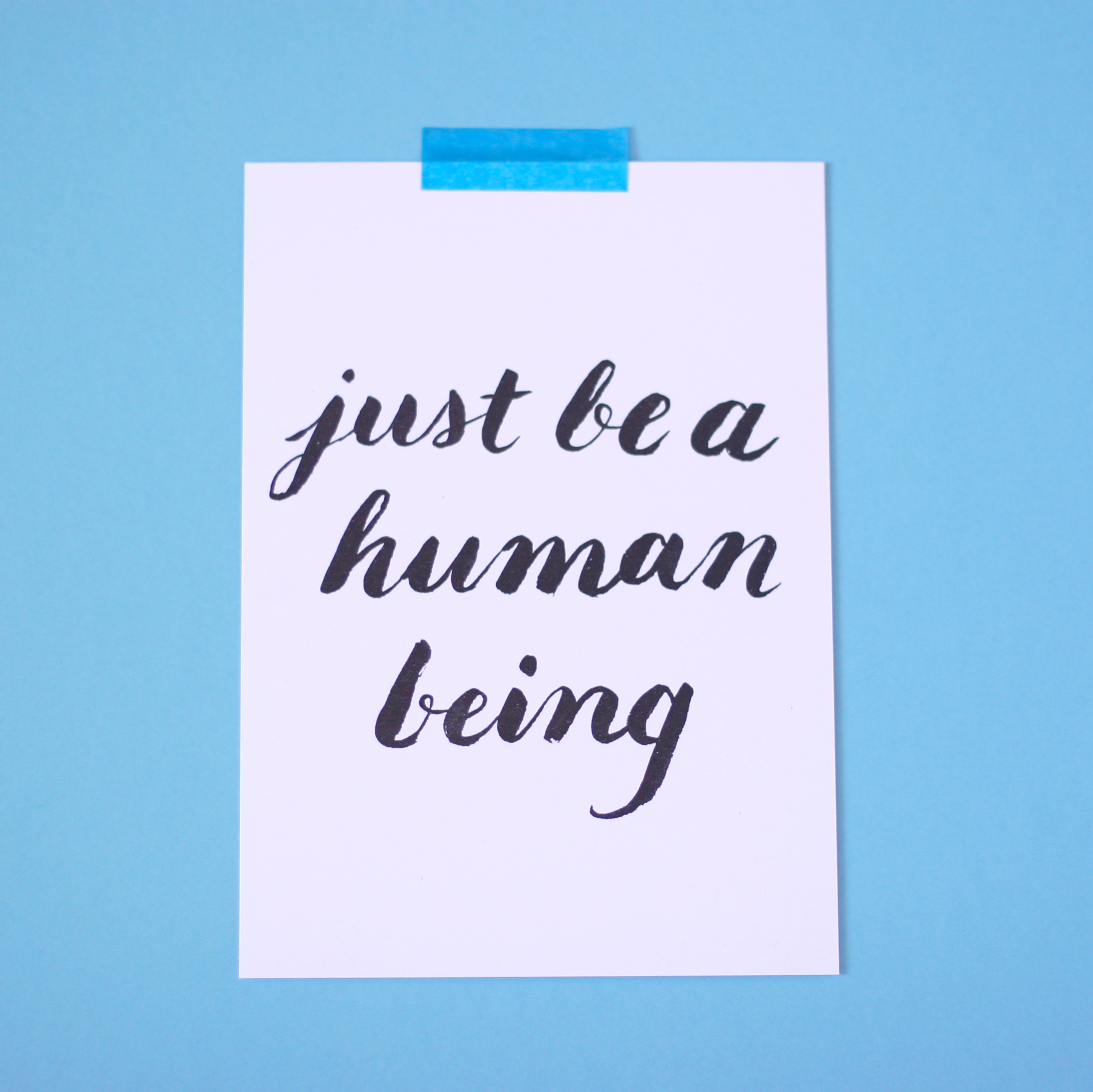 frankie_baby_art_print_just_be_a_human