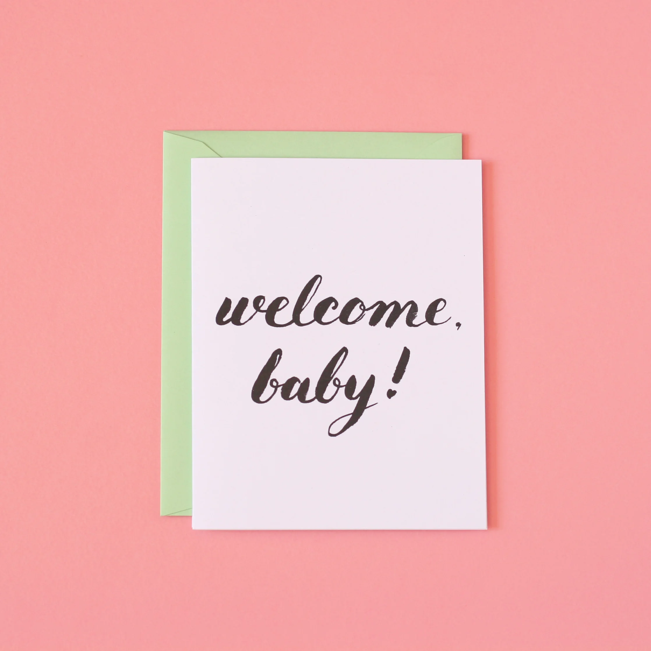 frankie_baby_greeting_card_welcome_baby_green